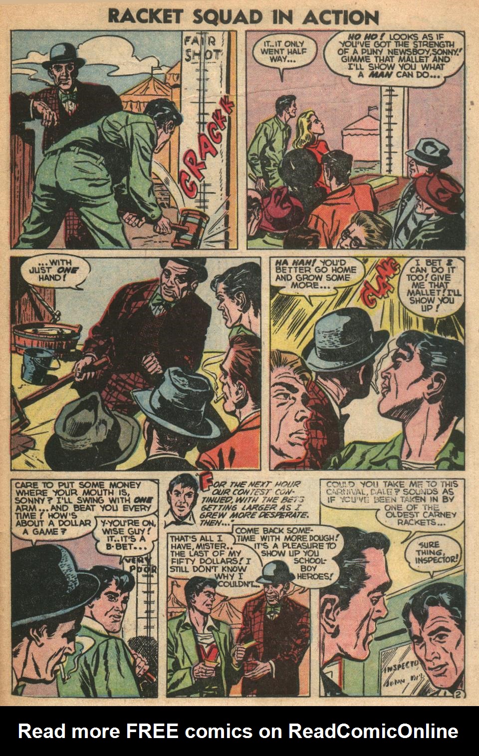 Read online Racket Squad in Action comic -  Issue #7 - 31