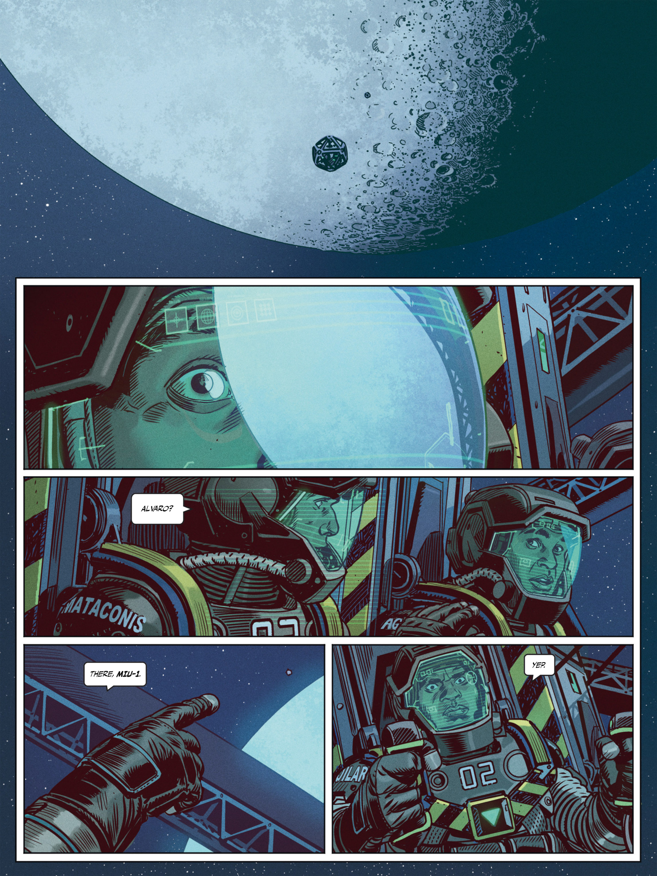 Read online Exo comic -  Issue #1 - 36