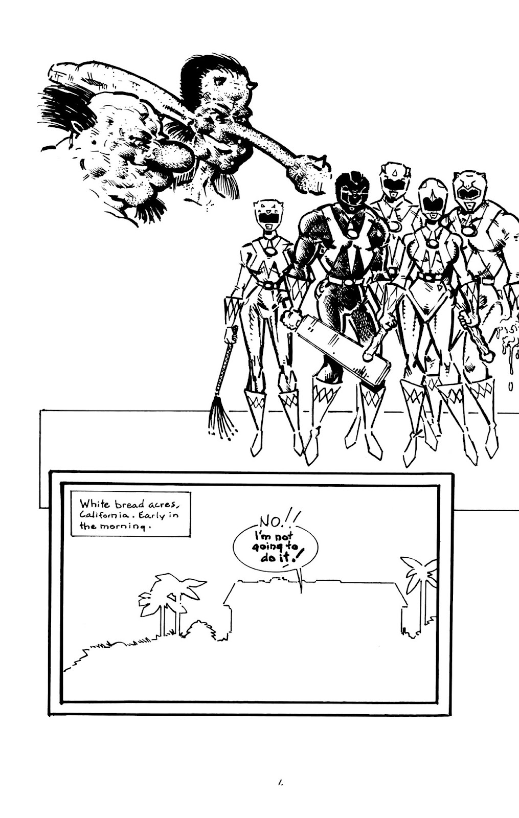 Mighty Morphing Rump Rangers issue Full - Page 3
