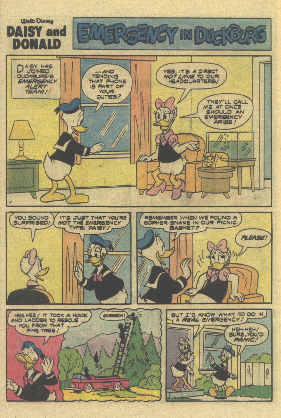 Read online Walt Disney Daisy and Donald comic -  Issue #25 - 12