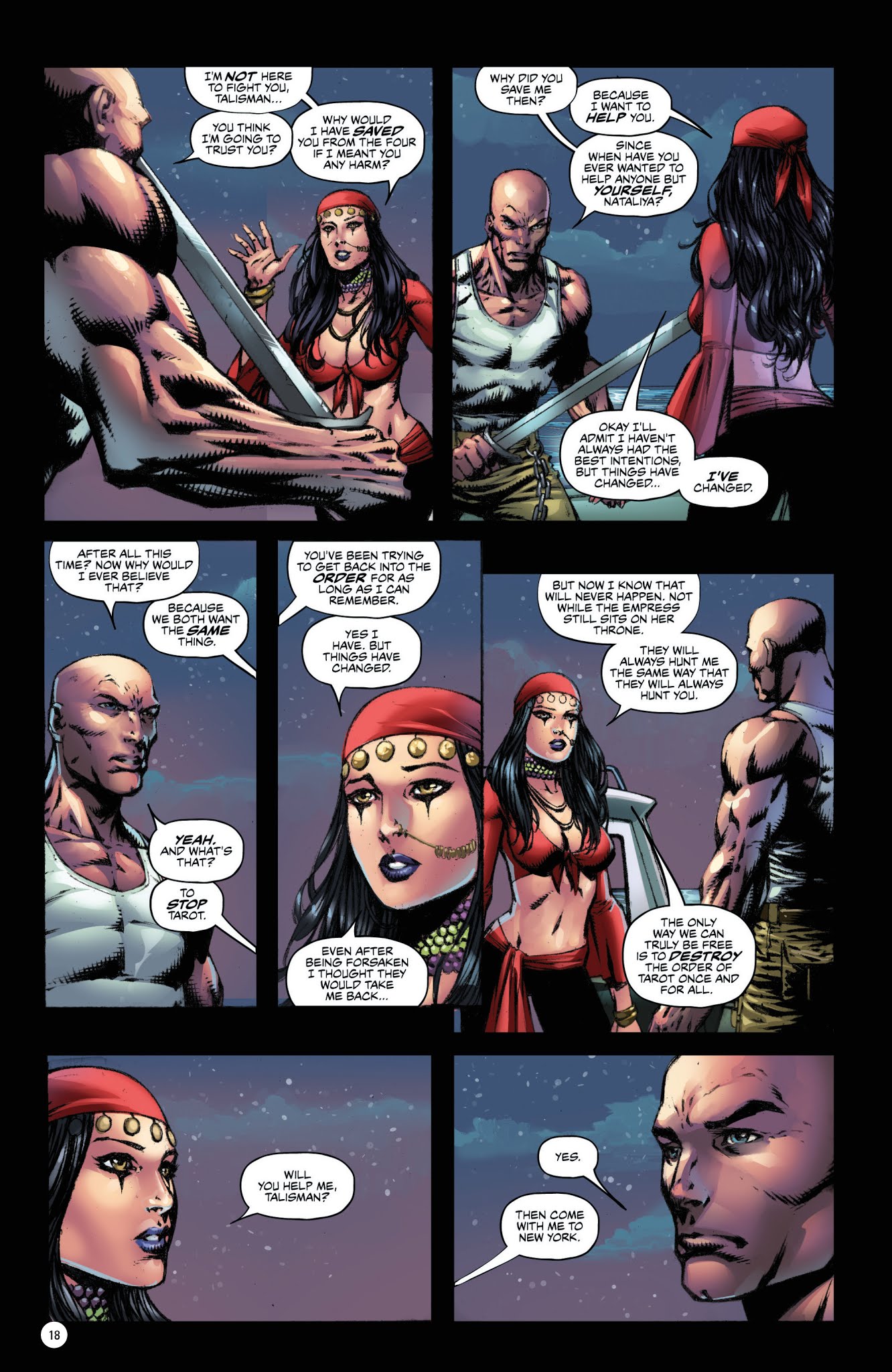 Read online Grimm Fairy Tales: Tarot comic -  Issue # _TPB (Part 1) - 19