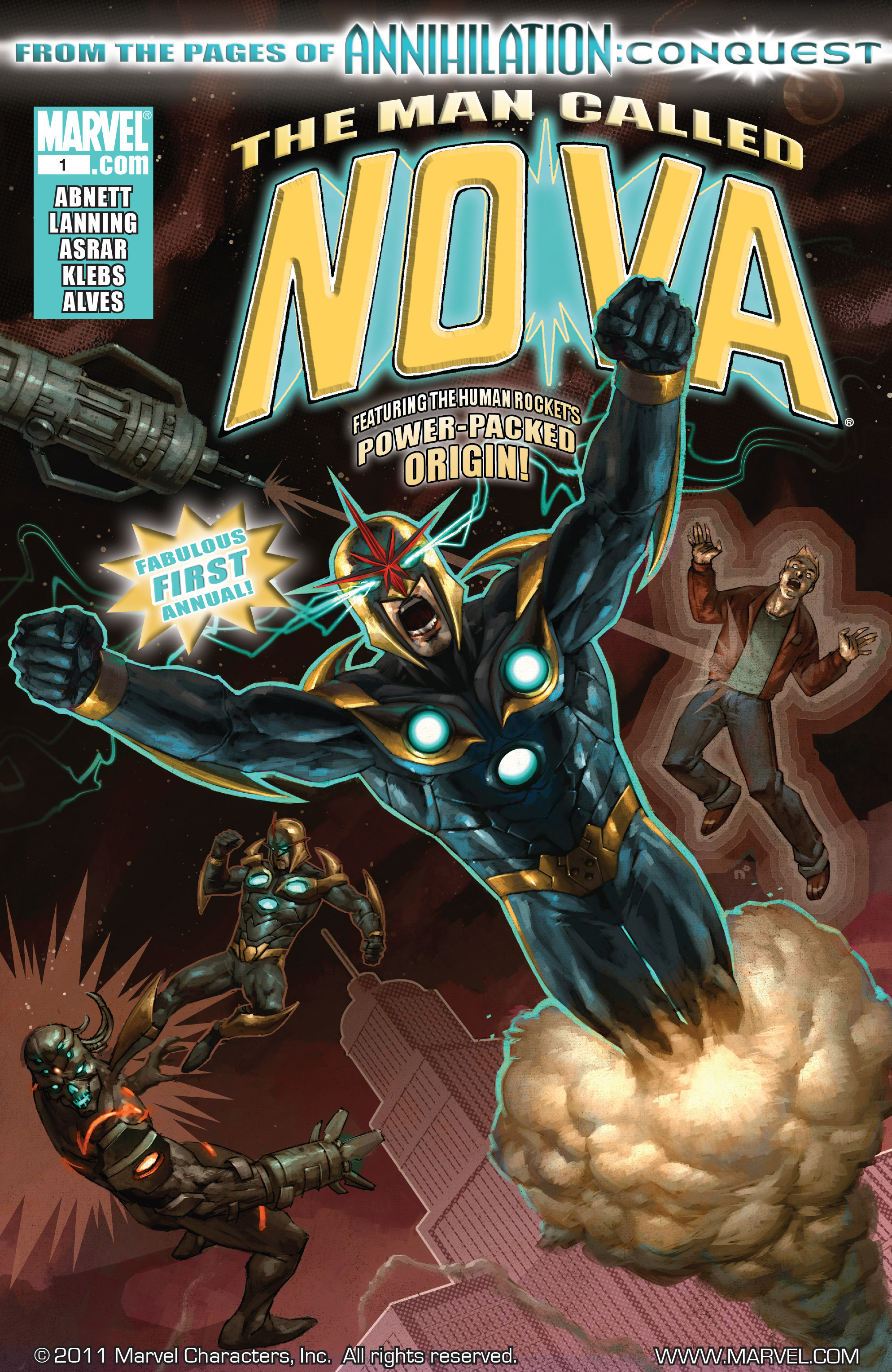 Read online Nova (2007) comic -  Issue # Annual 1 - 1