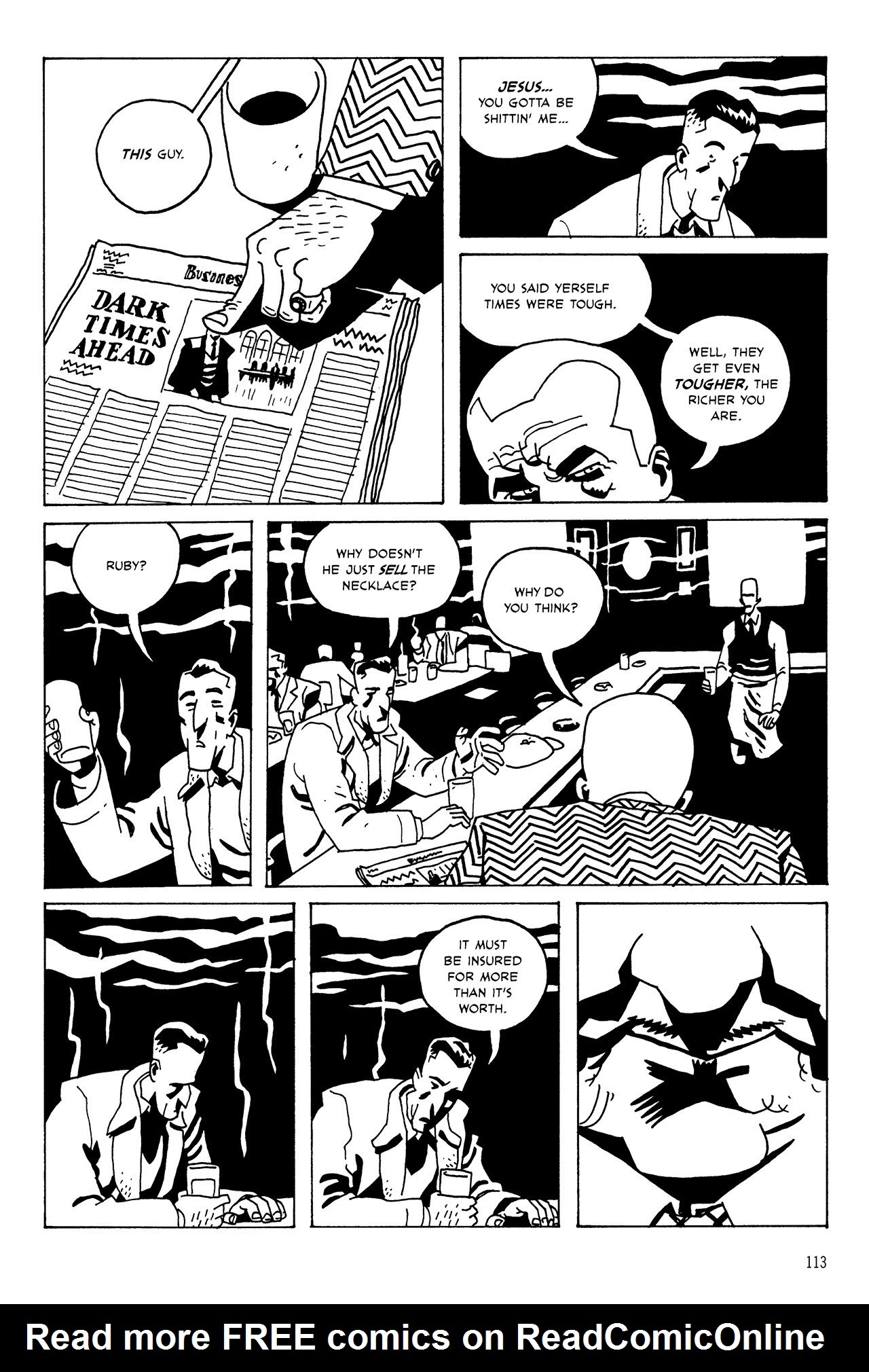 Read online Noir (2009) comic -  Issue # TPB - 115