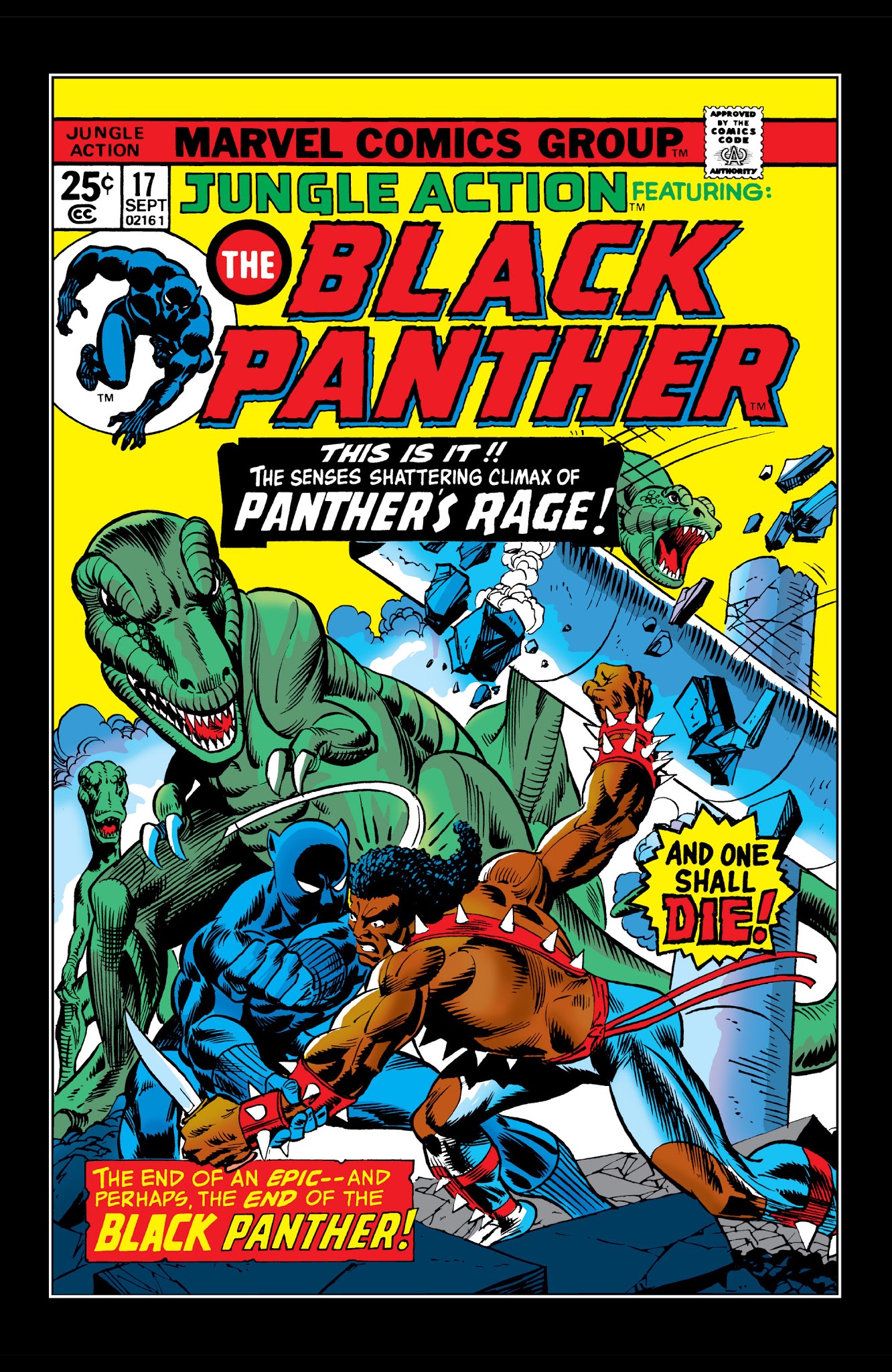 Read online Marvel Masterworks: The Black Panther comic -  Issue # TPB 1 - 192