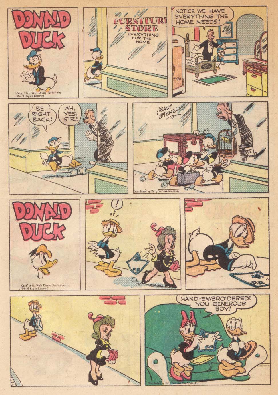 Read online Walt Disney's Comics and Stories comic -  Issue #110 - 37