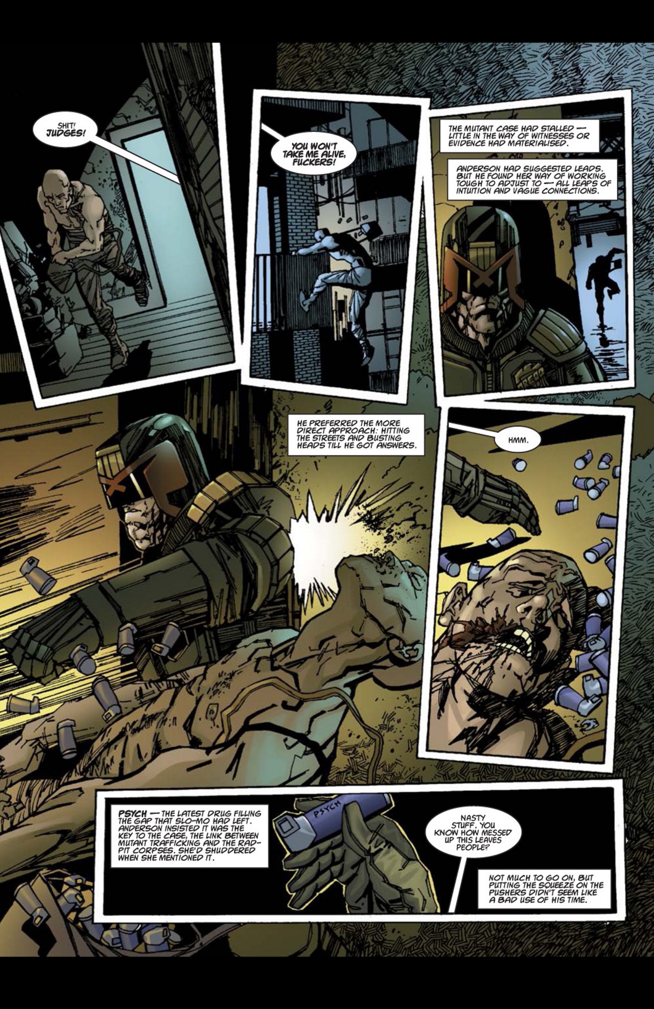 Read online Dredd: Underbelly comic -  Issue # Full - 18