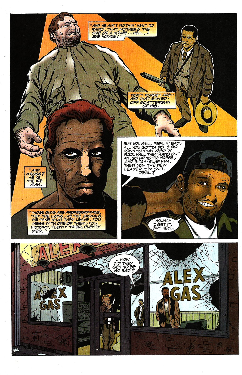 Read online Cross comic -  Issue #1 - 4