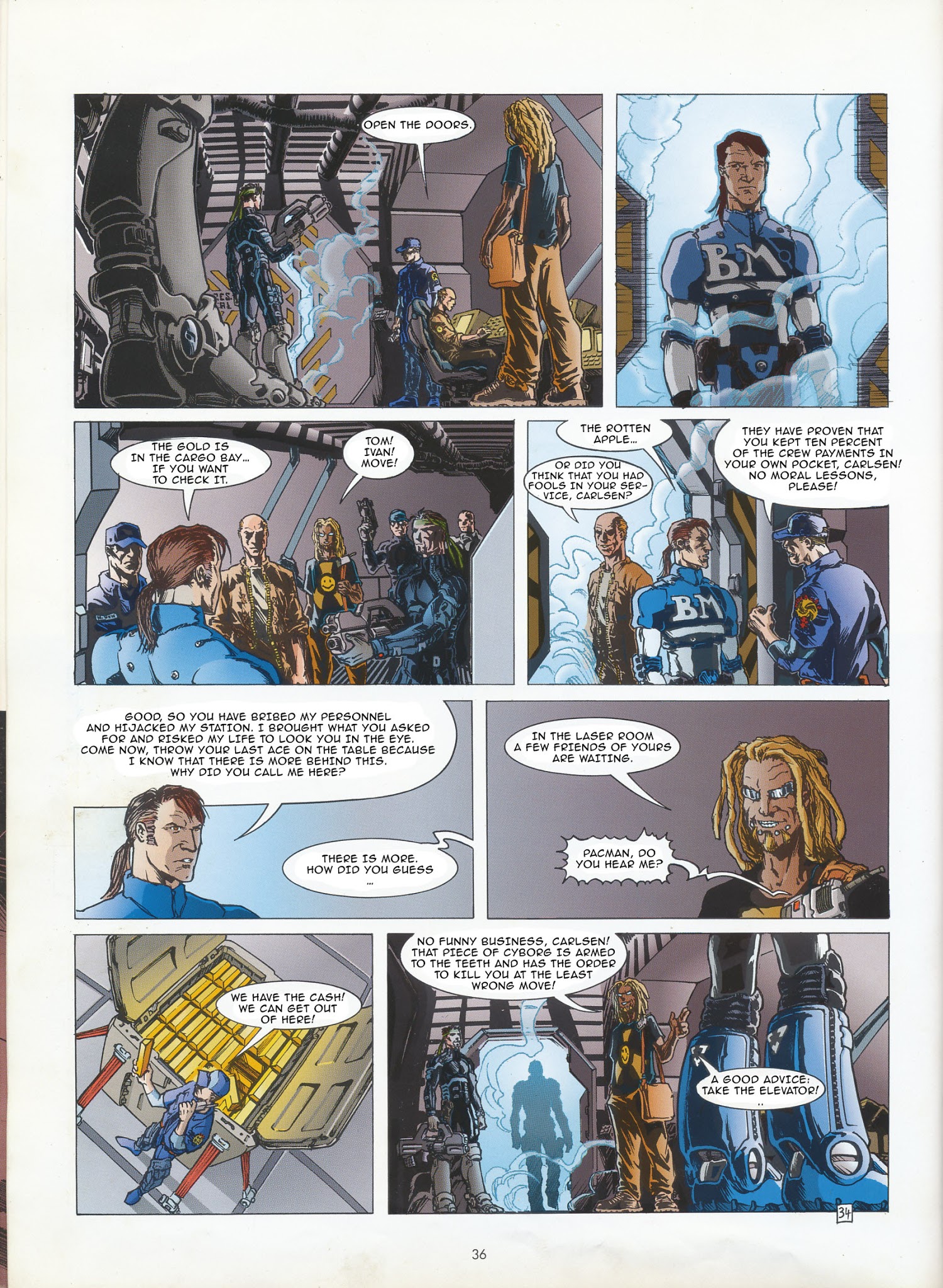 Read online Travis comic -  Issue #1 - 36