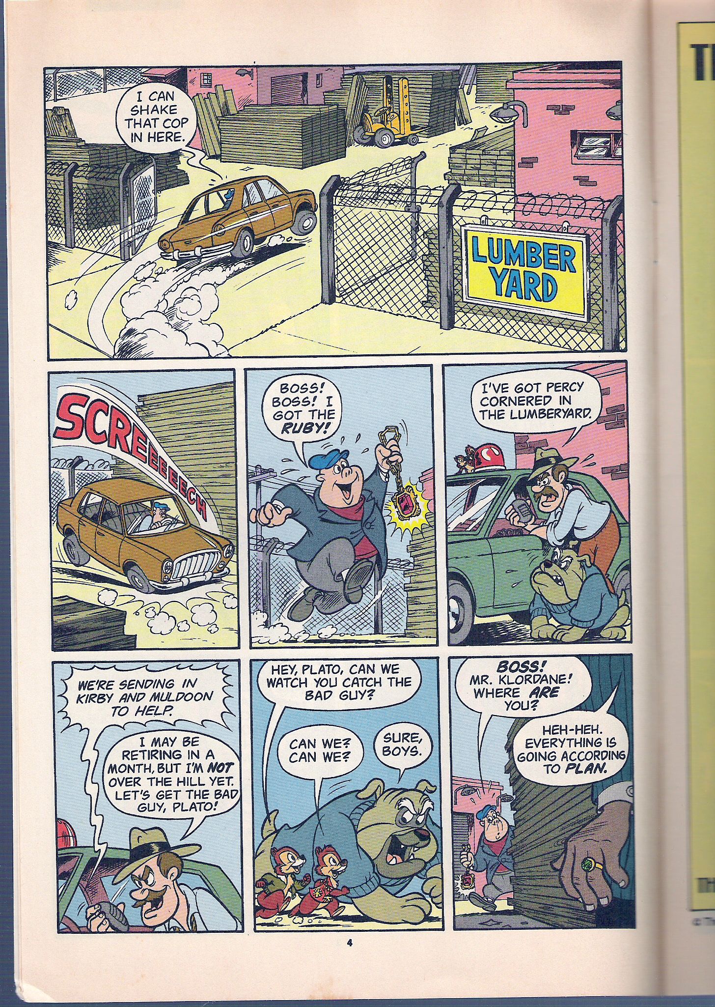 Read online Disney's Chip 'N Dale Rescue Rangers comic -  Issue #1 - 6