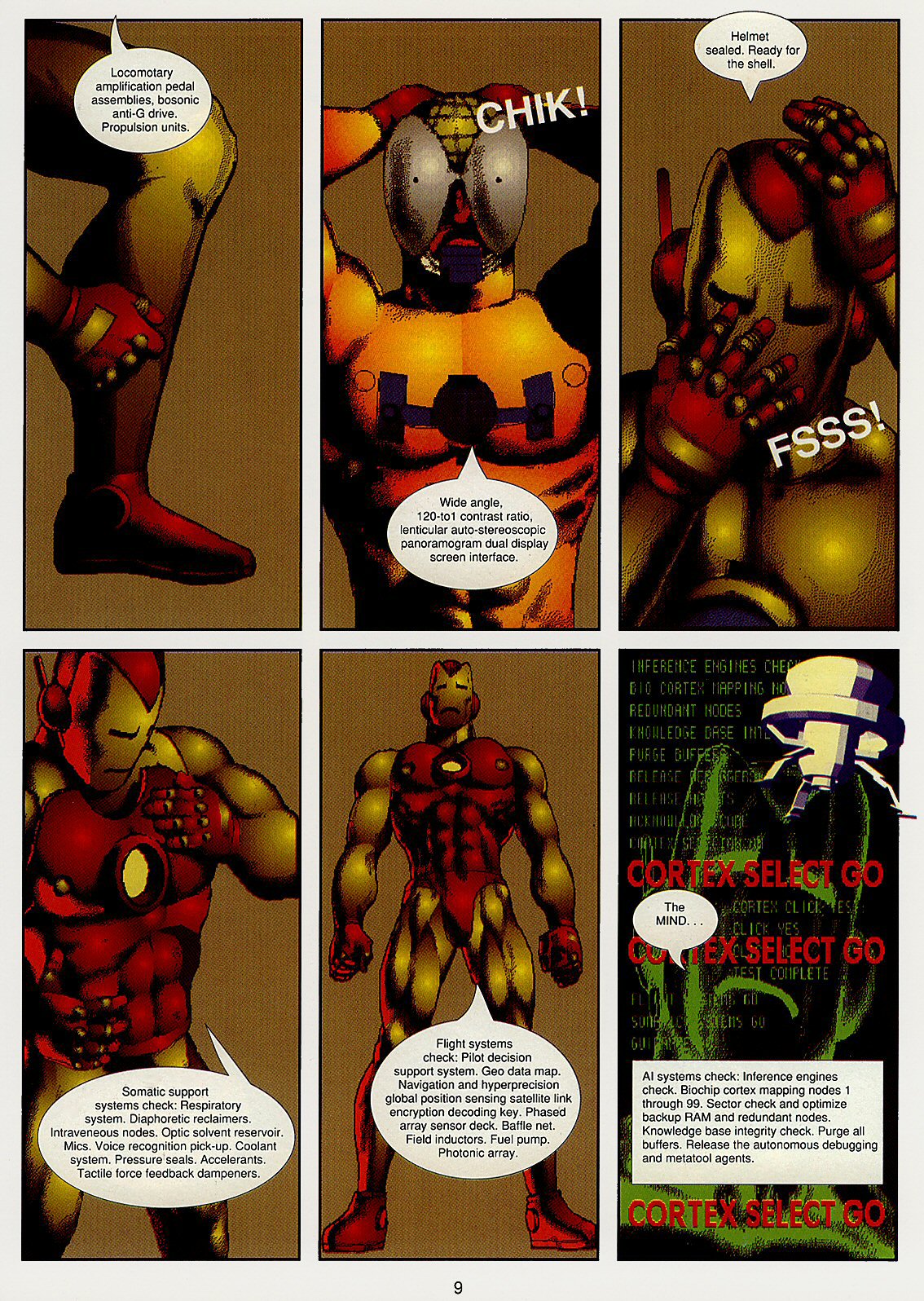 Read online Marvel Graphic Novel comic -  Issue #33 - Iron Man - Crash - 10