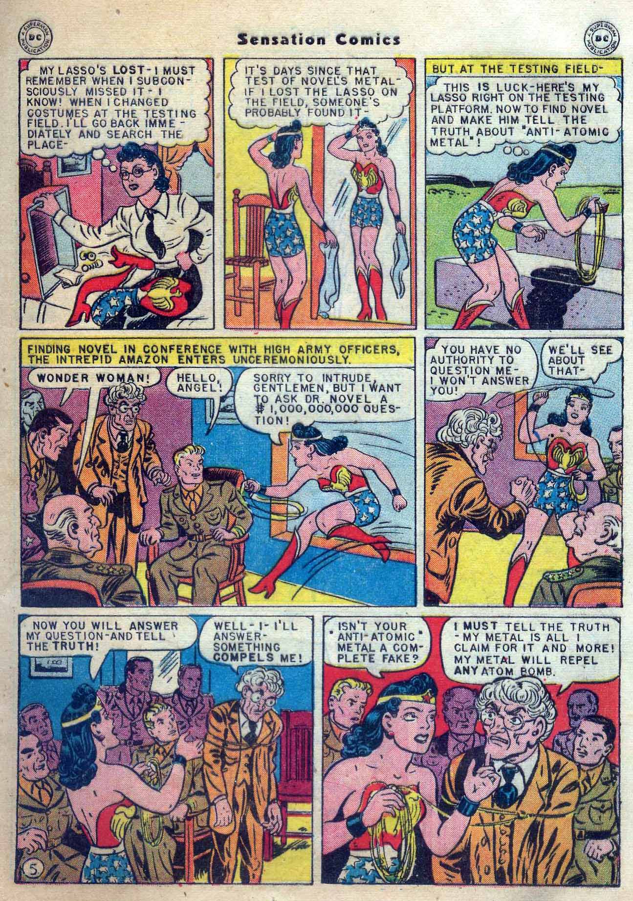 Read online Sensation (Mystery) Comics comic -  Issue #56 - 7