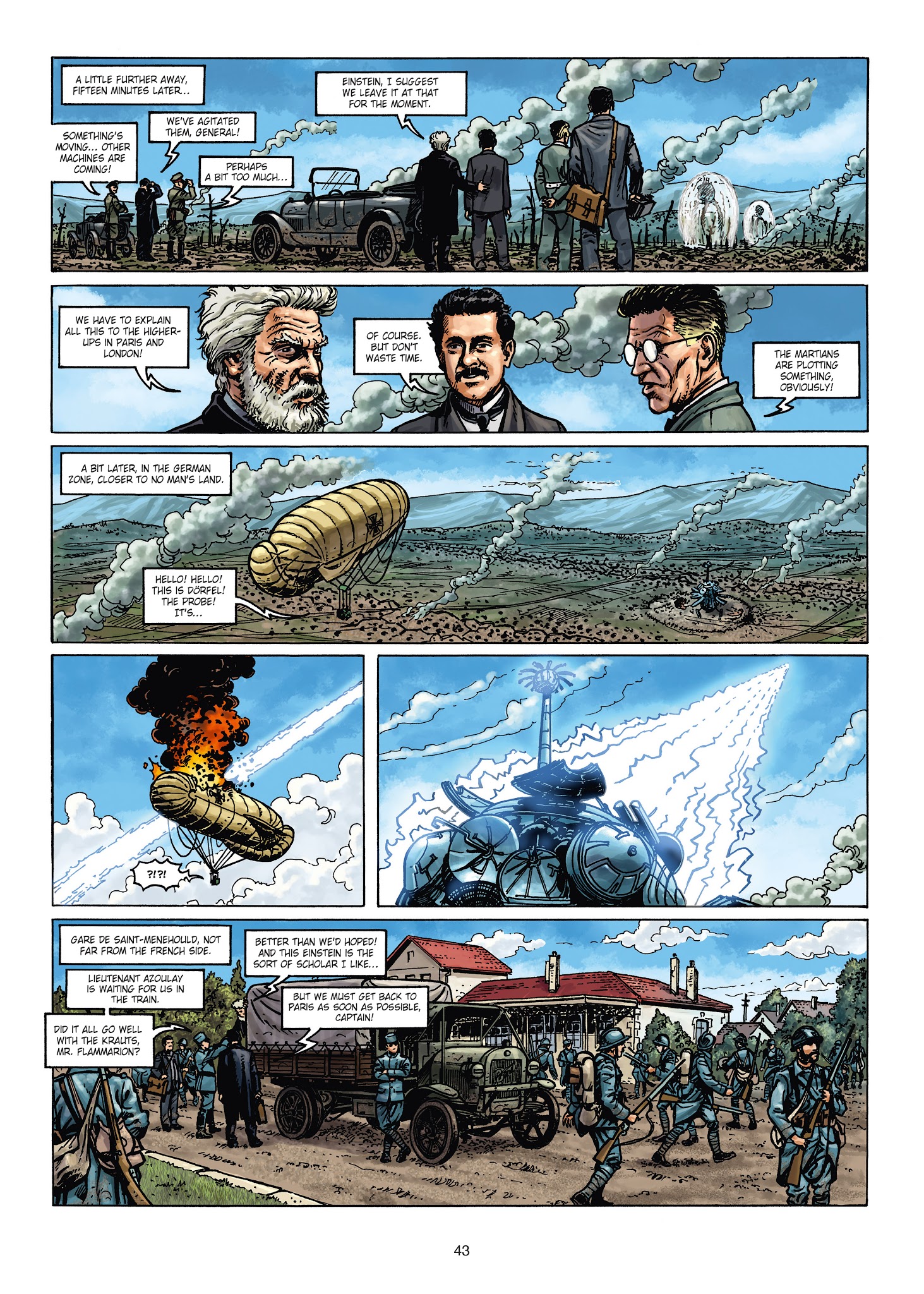 Read online War of the World War One Vol. 2: Martian Terror comic -  Issue # Full - 42