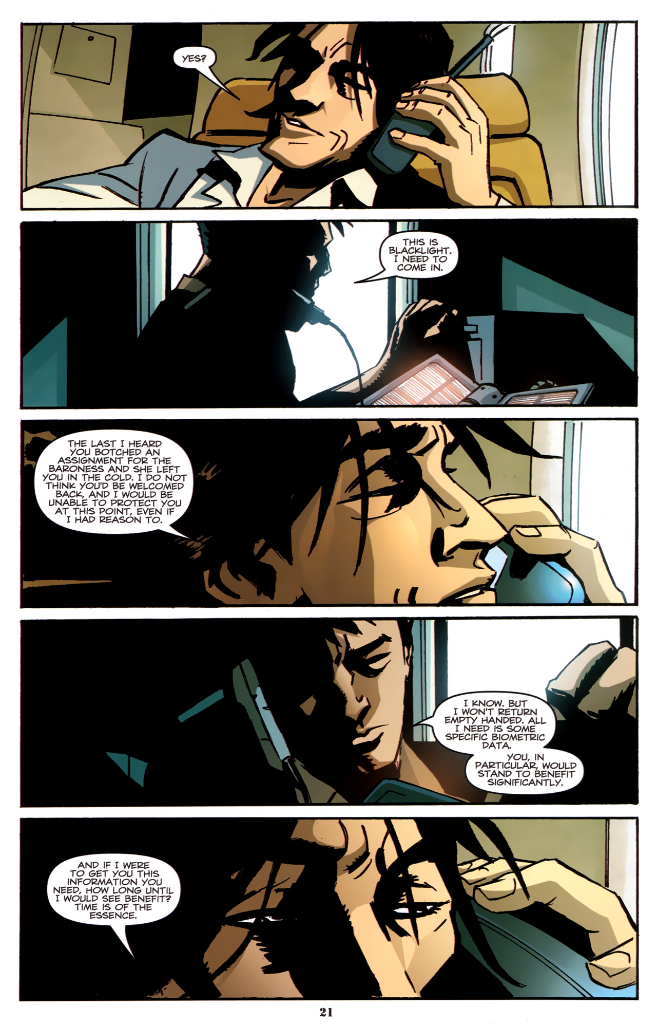 Read online G.I. Joe Cobra (2011) comic -  Issue #6 - 24