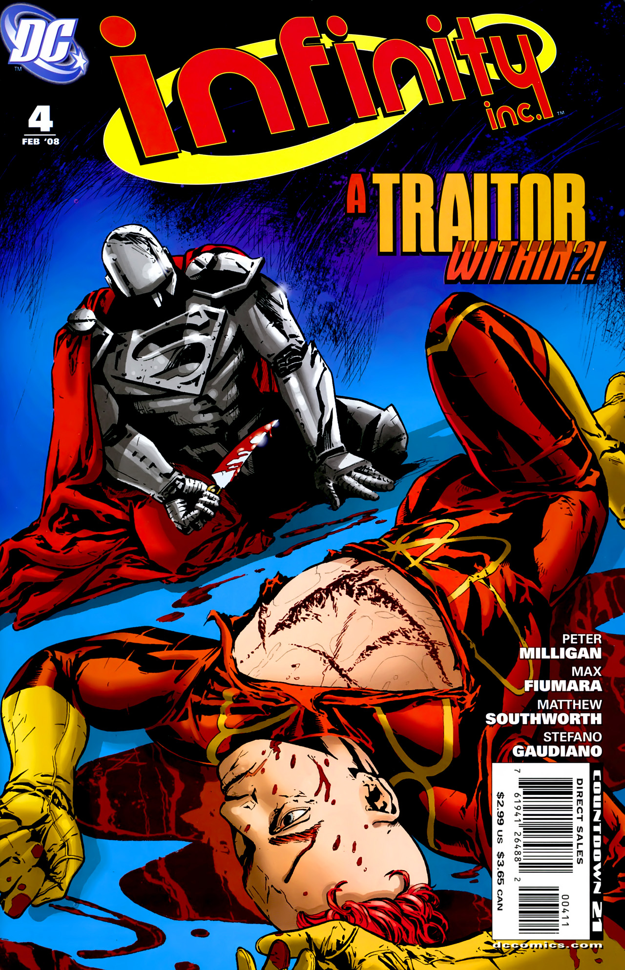 Read online Infinity Inc. (2007) comic -  Issue #4 - 1