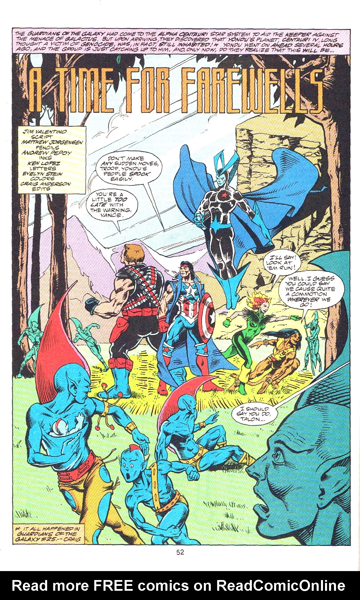 Read online Guardians of the Galaxy (1990) comic -  Issue # _Annual 2 - 52