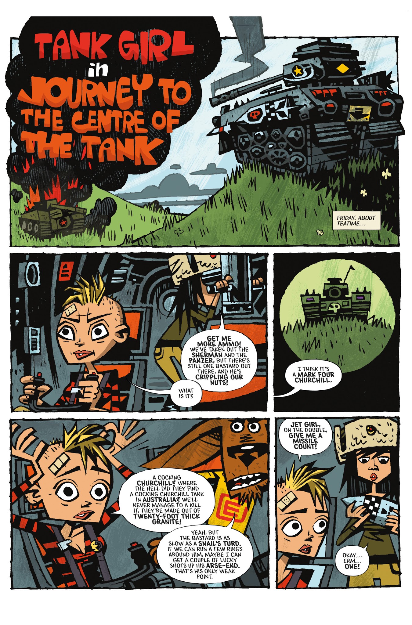 Read online Tank Girl: 21st Century Tank Girl comic -  Issue #2 - 19