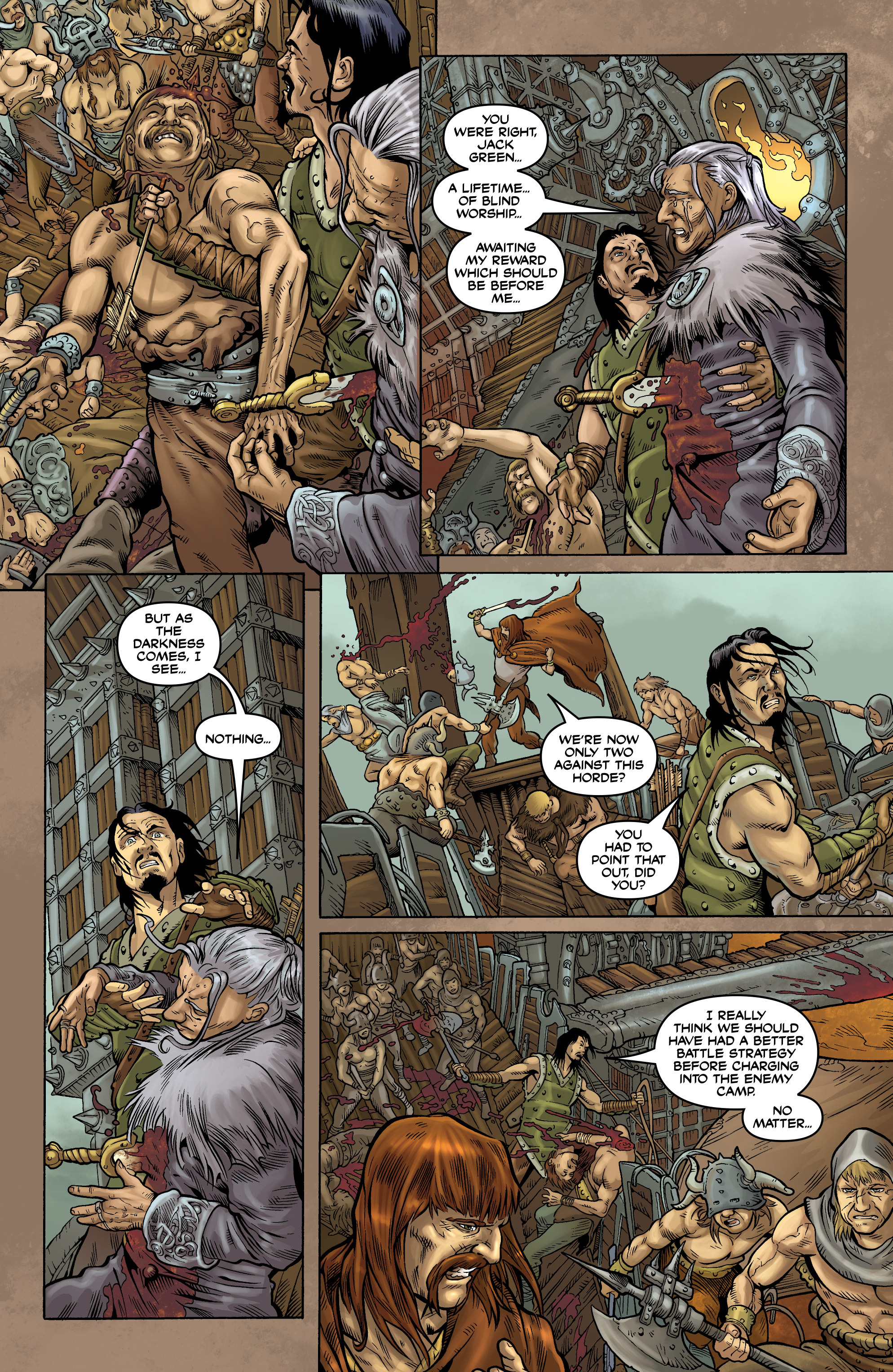Read online Wolfskin: Hundredth Dream comic -  Issue #5 - 9