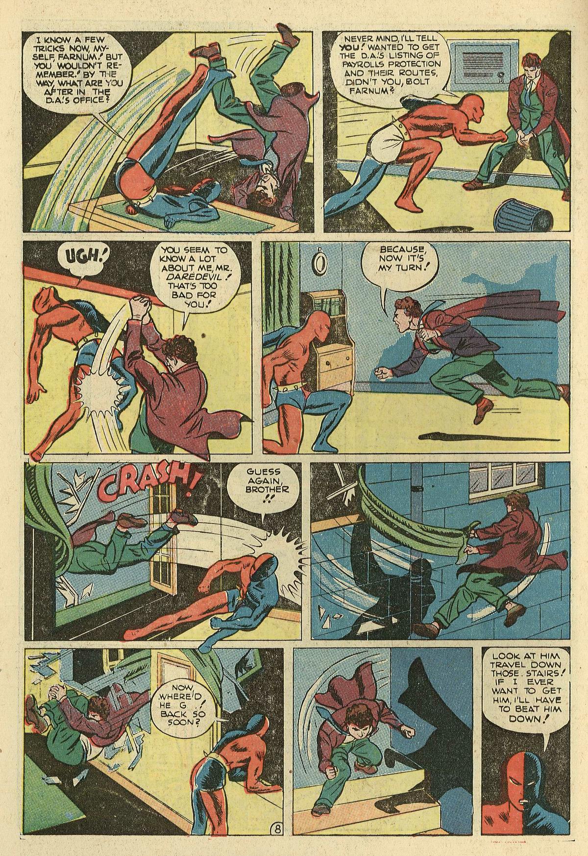 Read online Daredevil (1941) comic -  Issue #9 - 9