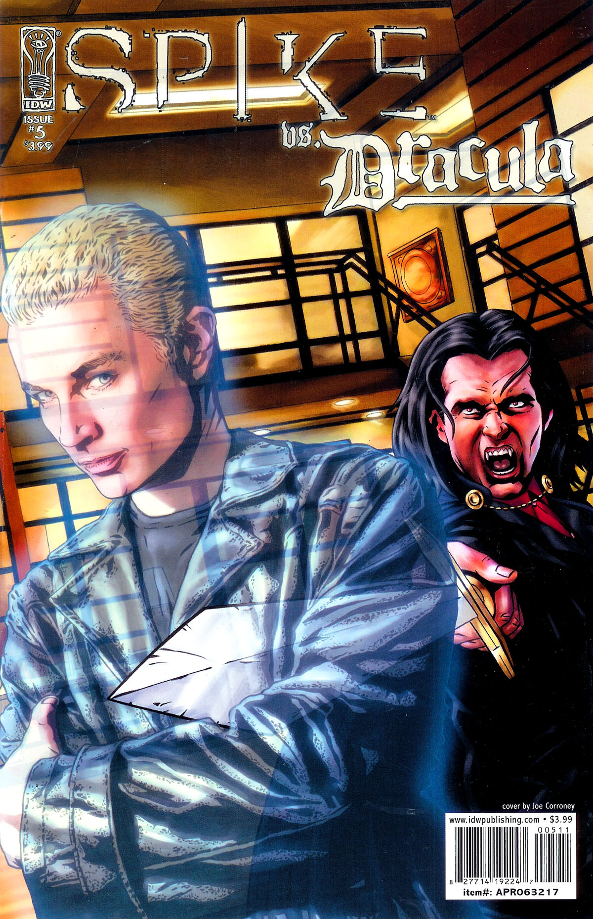 Read online Spike vs. Dracula comic -  Issue #5 - 1