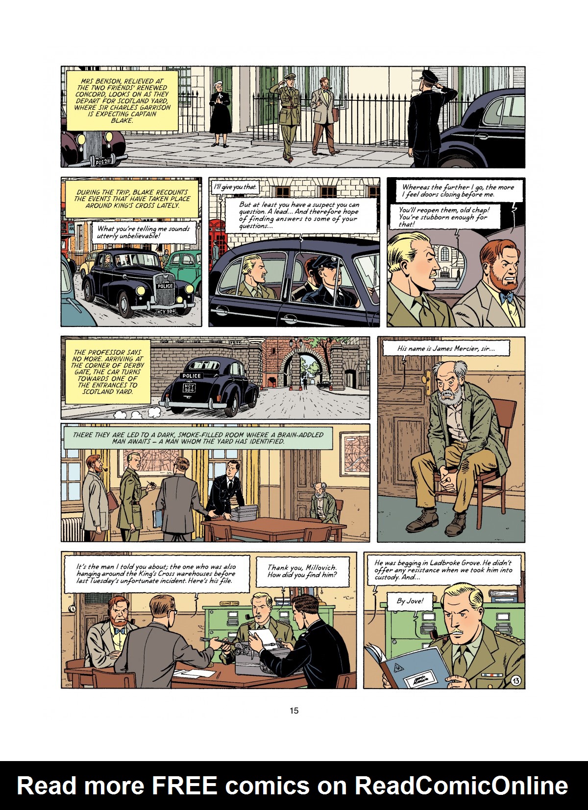 Read online Blake & Mortimer comic -  Issue #20 - 15