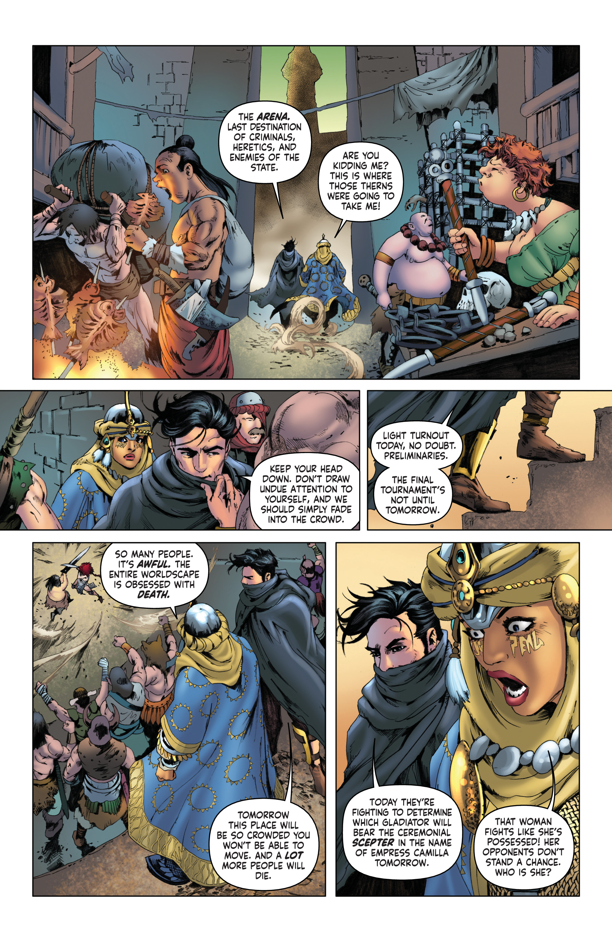 Read online Pathfinder: Worldscape comic -  Issue #3 - 16