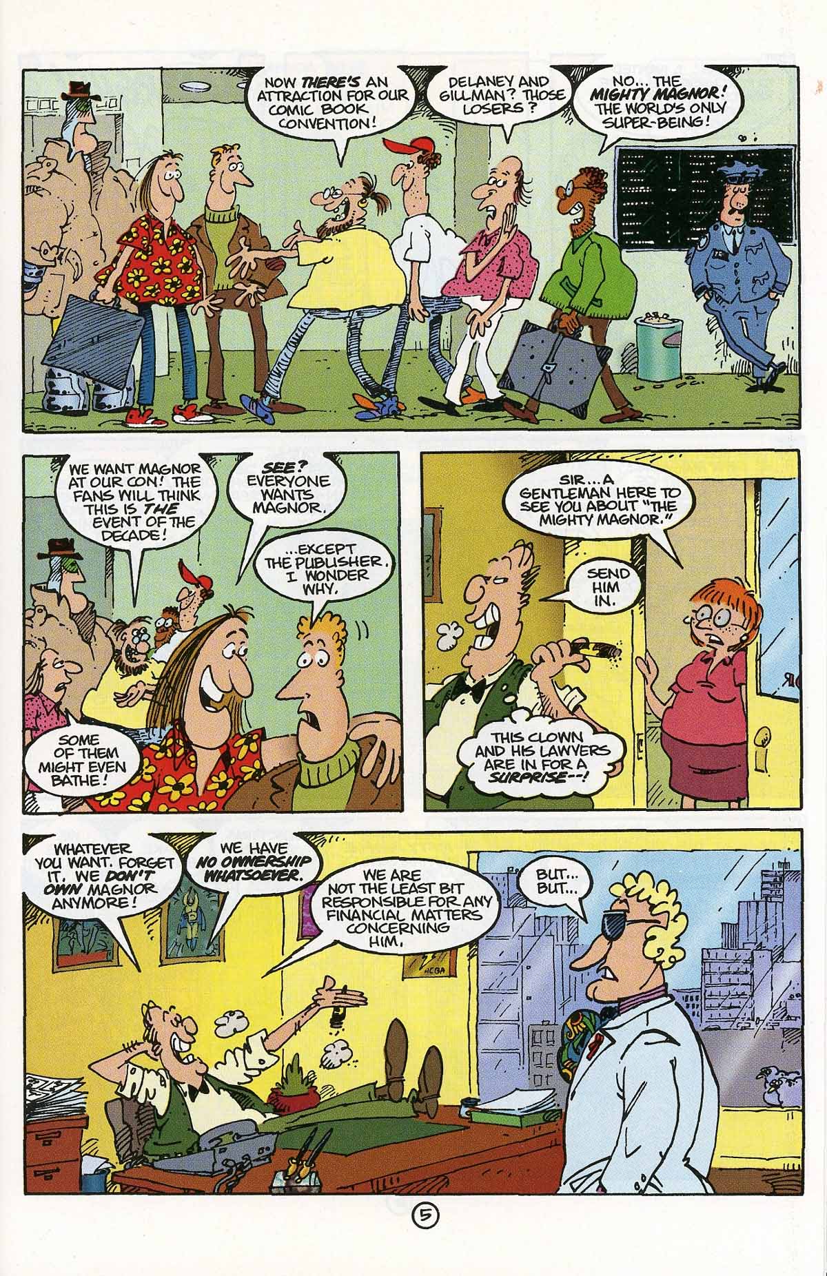 Read online The Mighty Magnor comic -  Issue #3 - 7