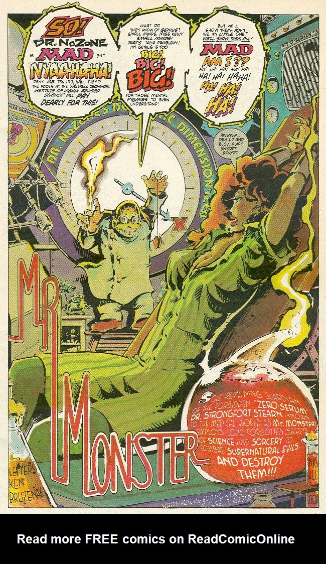 Read online Doc Stearn...Mr. Monster comic -  Issue #4 - 2