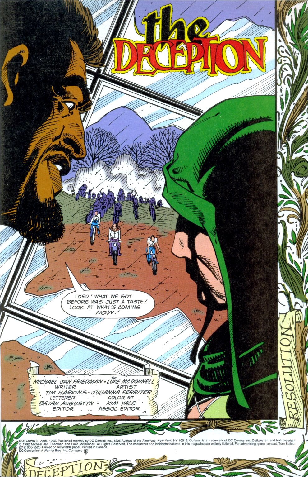 Read online Outlaws comic -  Issue #8 - 2