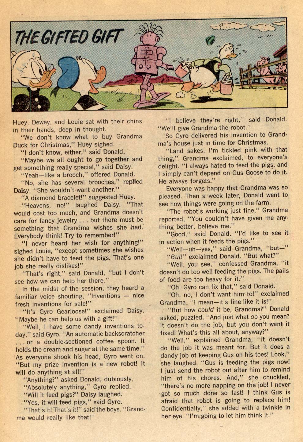 Read online Walt Disney's Comics and Stories comic -  Issue #377 - 15