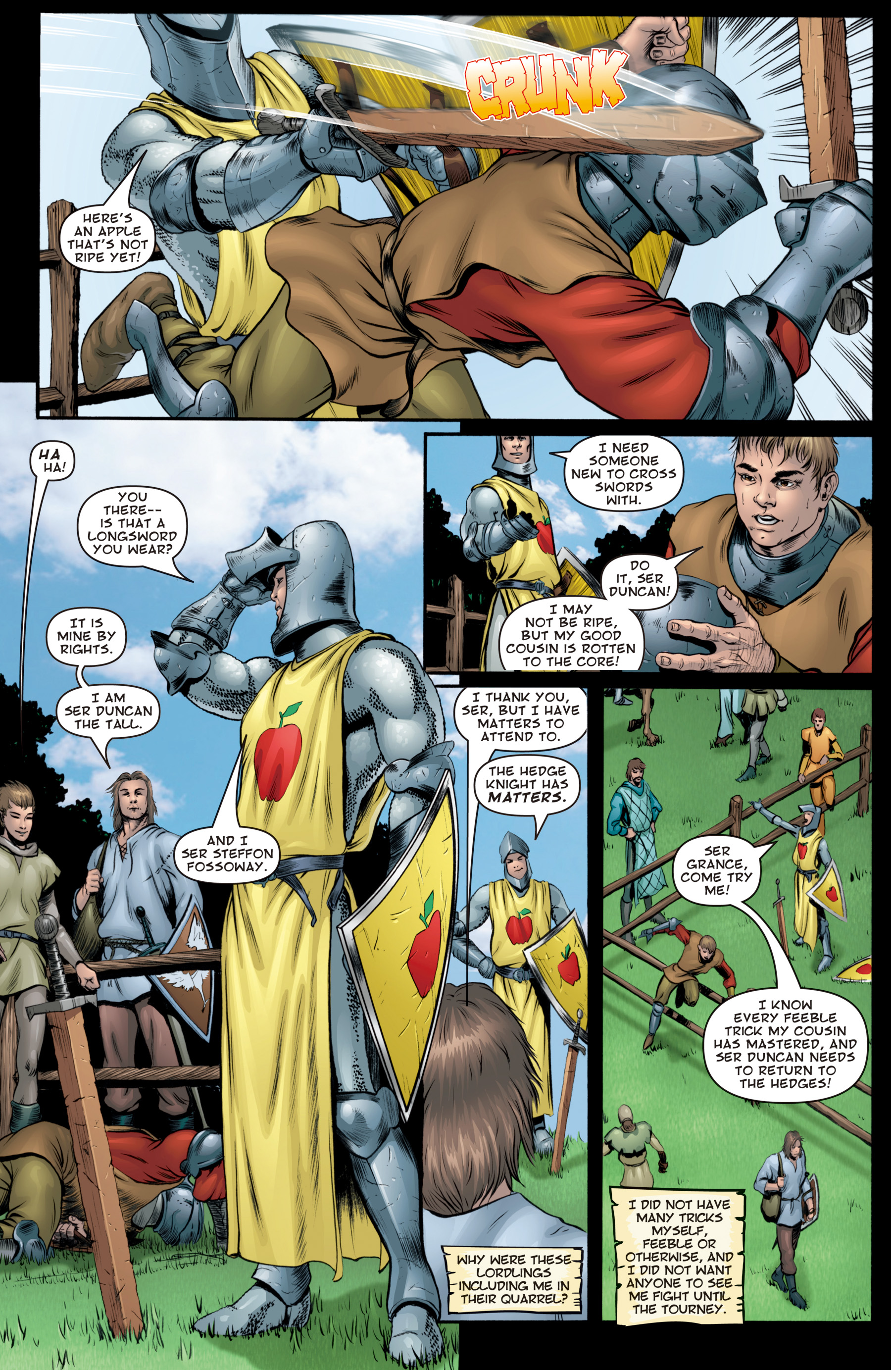 Read online The Hedge Knight: The Graphic Novel comic -  Issue # Full - 47