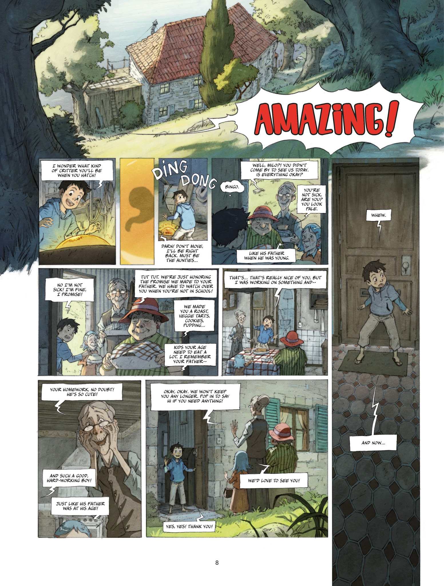 Read online Milo's World comic -  Issue #1 - 8