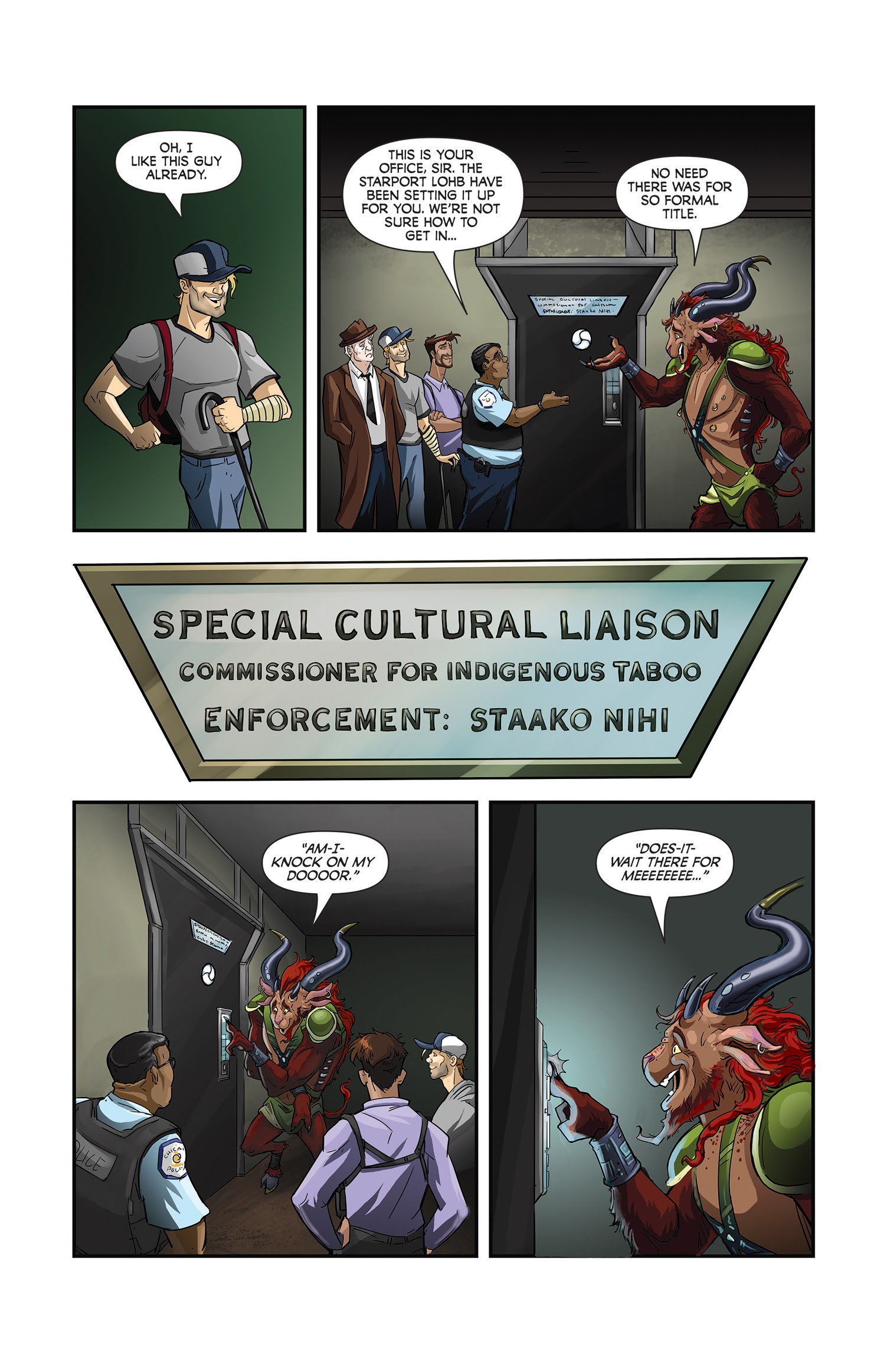 Read online Starport: A Graphic Novel comic -  Issue # TPB (Part 3) - 18