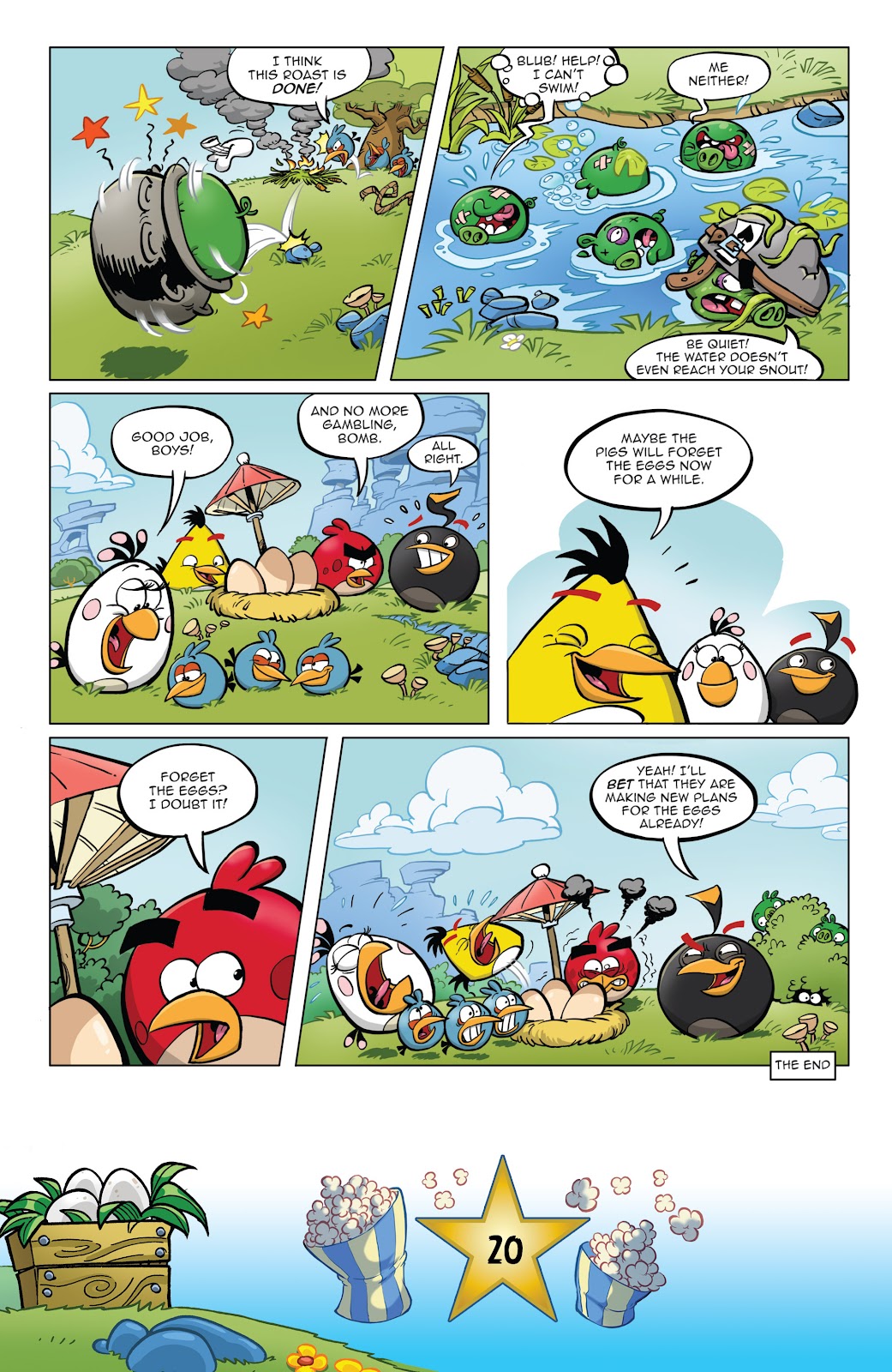 Angry Birds Comics (2016) issue 5 - Page 22