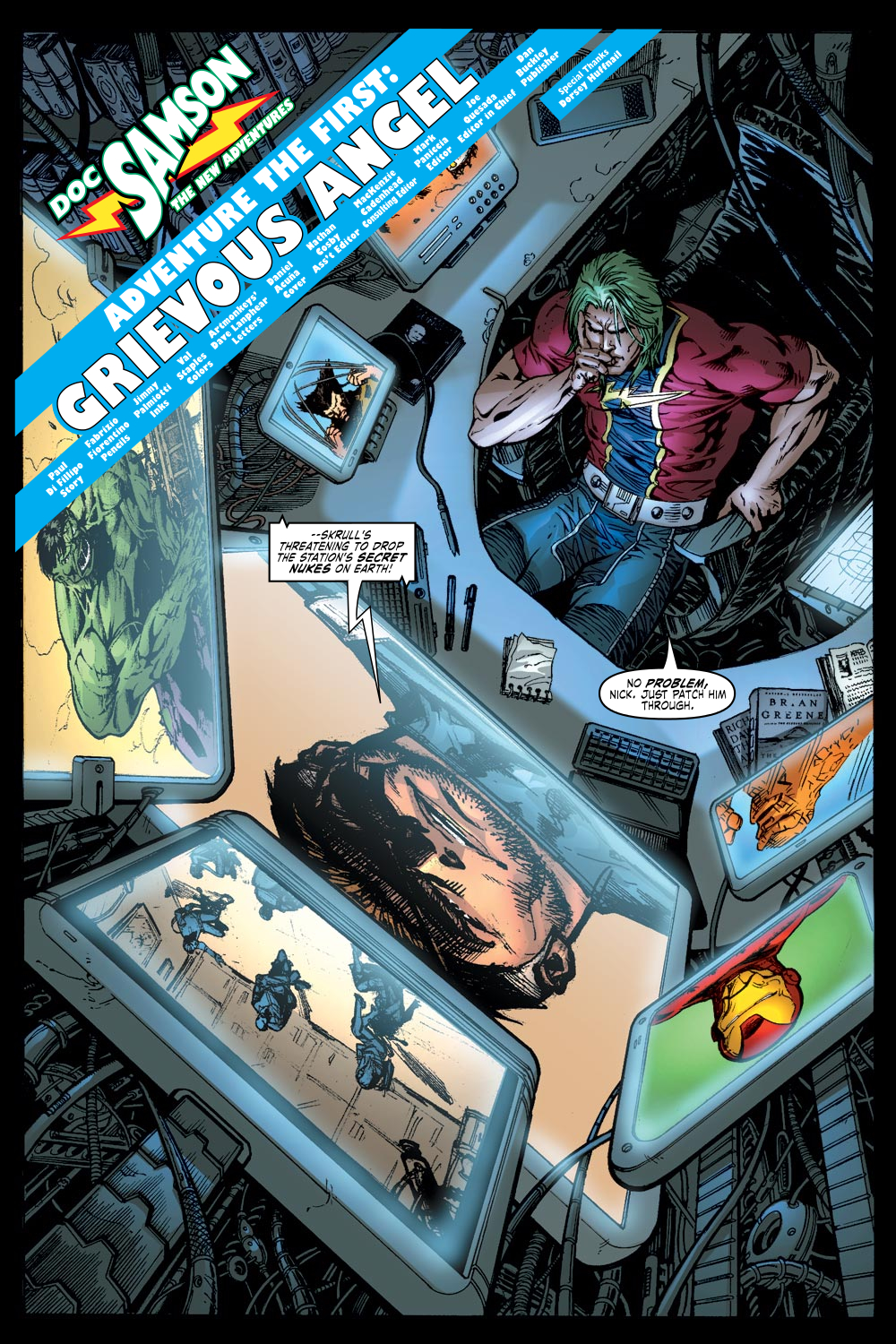 Read online Doc Samson (2006) comic -  Issue #1 - 3