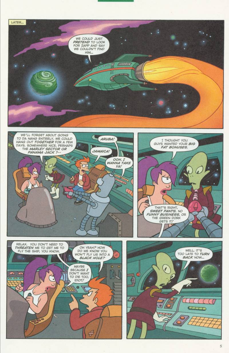 Read online Futurama Comics comic -  Issue #4 - 6