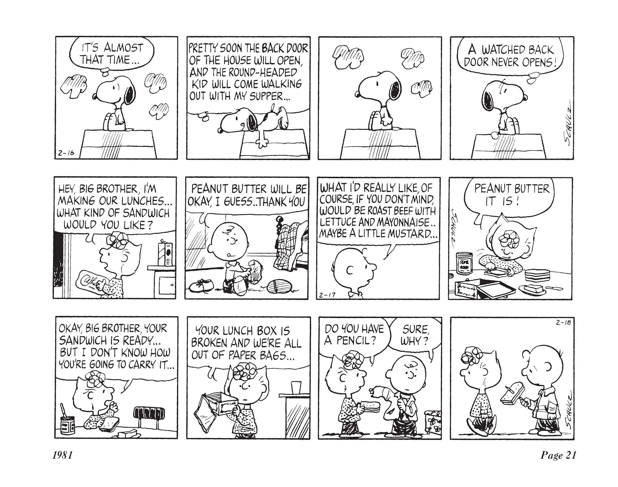 Read online The Complete Peanuts comic -  Issue # TPB 16 - 39