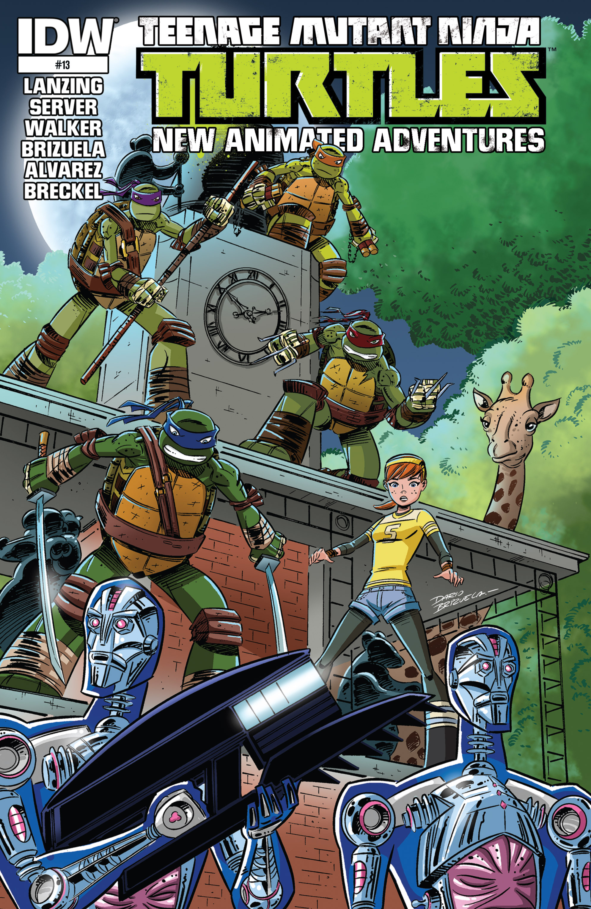 Read online Teenage Mutant Ninja Turtles New Animated Adventures comic -  Issue #13 - 1