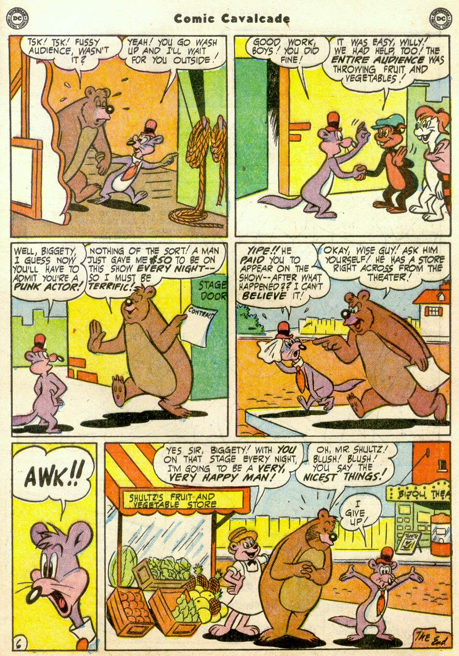 Read online Comic Cavalcade comic -  Issue #41 - 55
