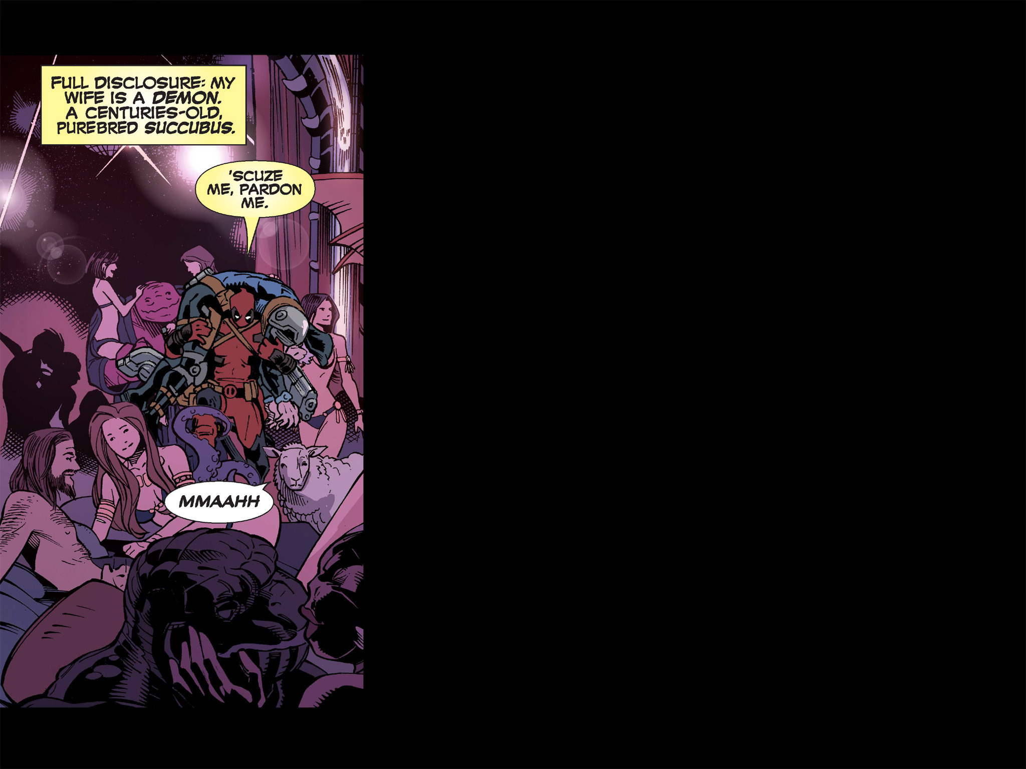 Read online Deadpool & Cable: Split Second Infinite Comic comic -  Issue #4 - 28