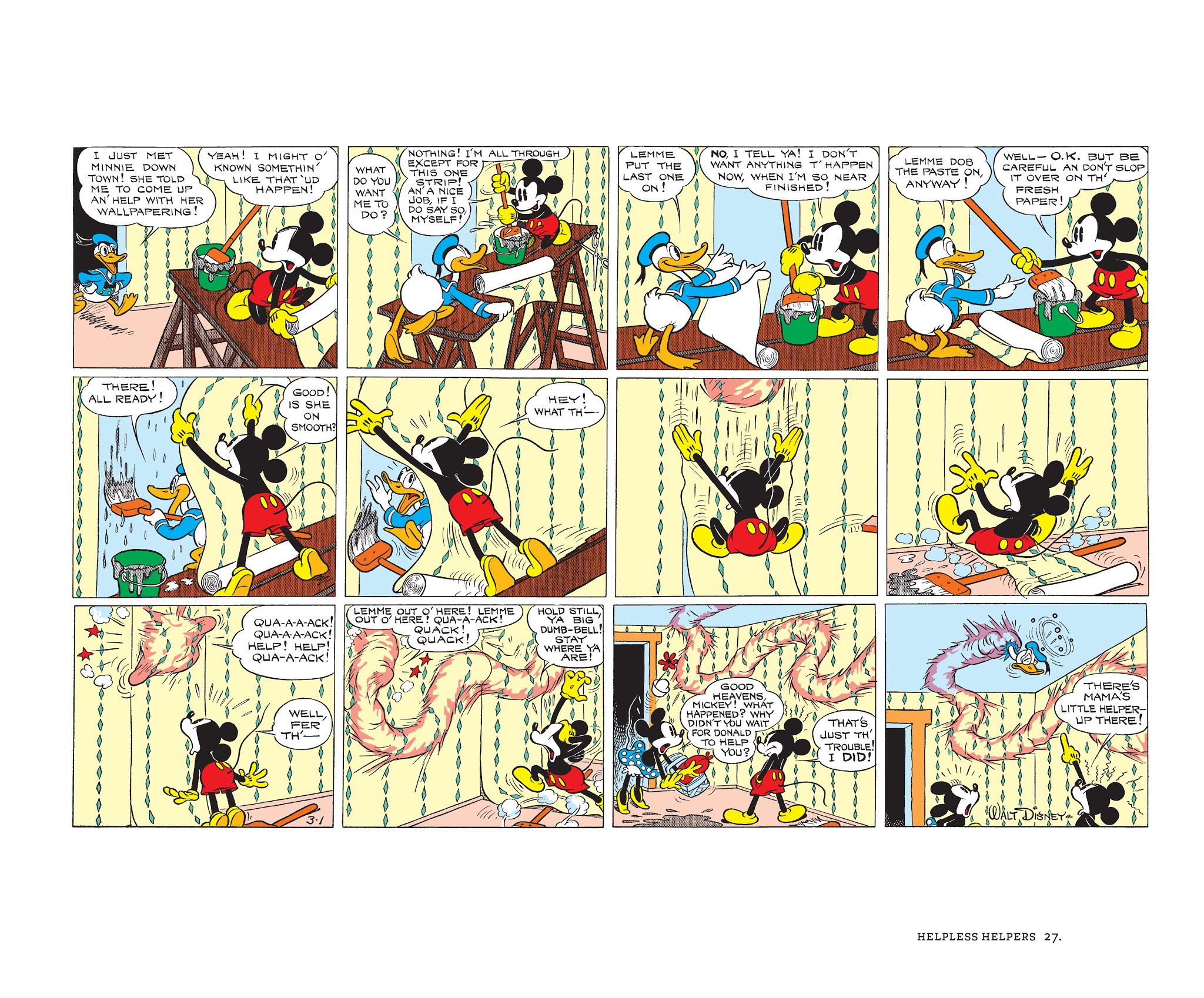 Read online Walt Disney's Mickey Mouse Color Sundays comic -  Issue # TPB 2 (Part 1) - 27