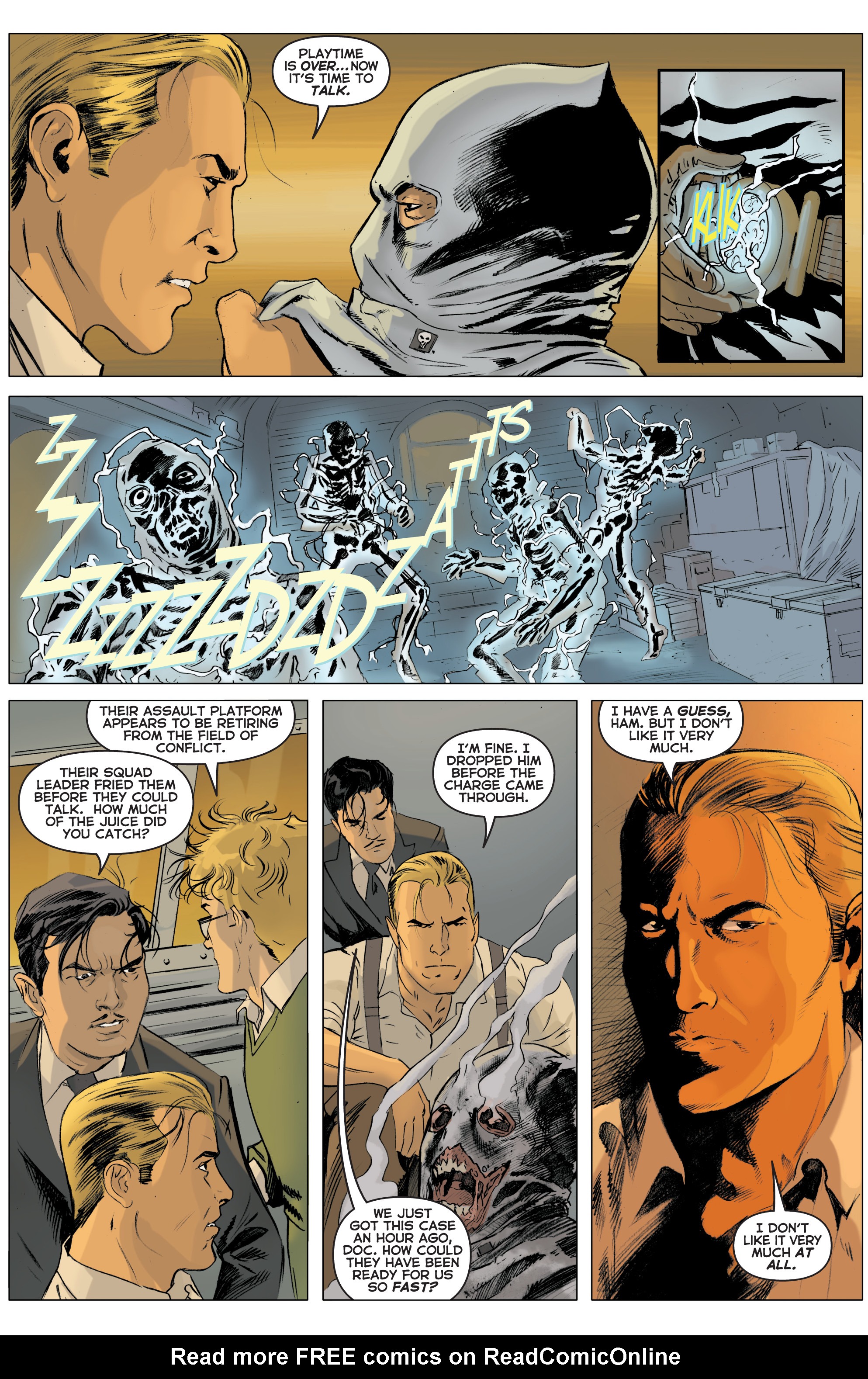 Read online Doc Savage: Ring Of Fire comic -  Issue #1 - 21