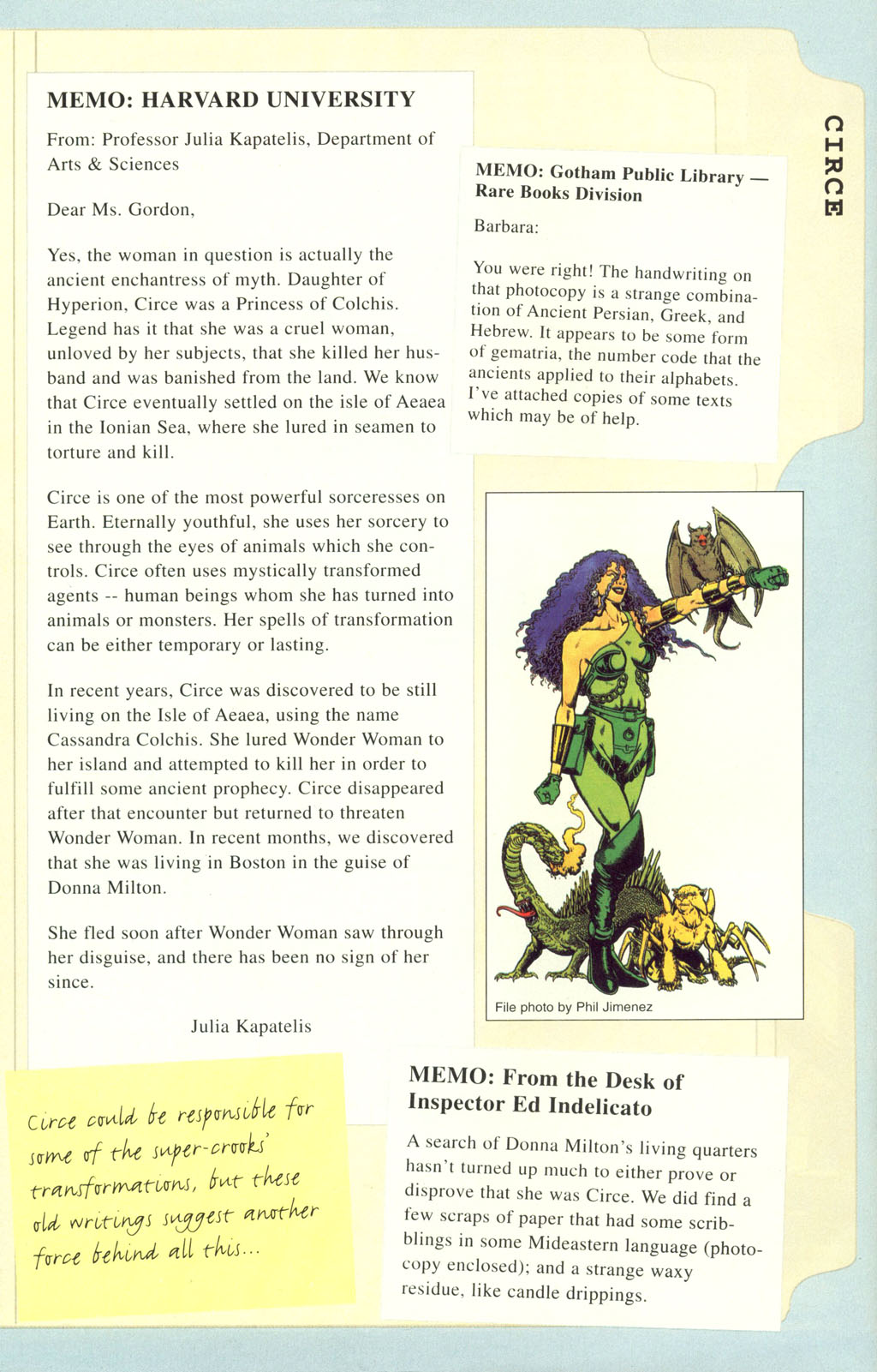 Read online Underworld Unleashed: Patterns of Fear comic -  Issue # Full - 23