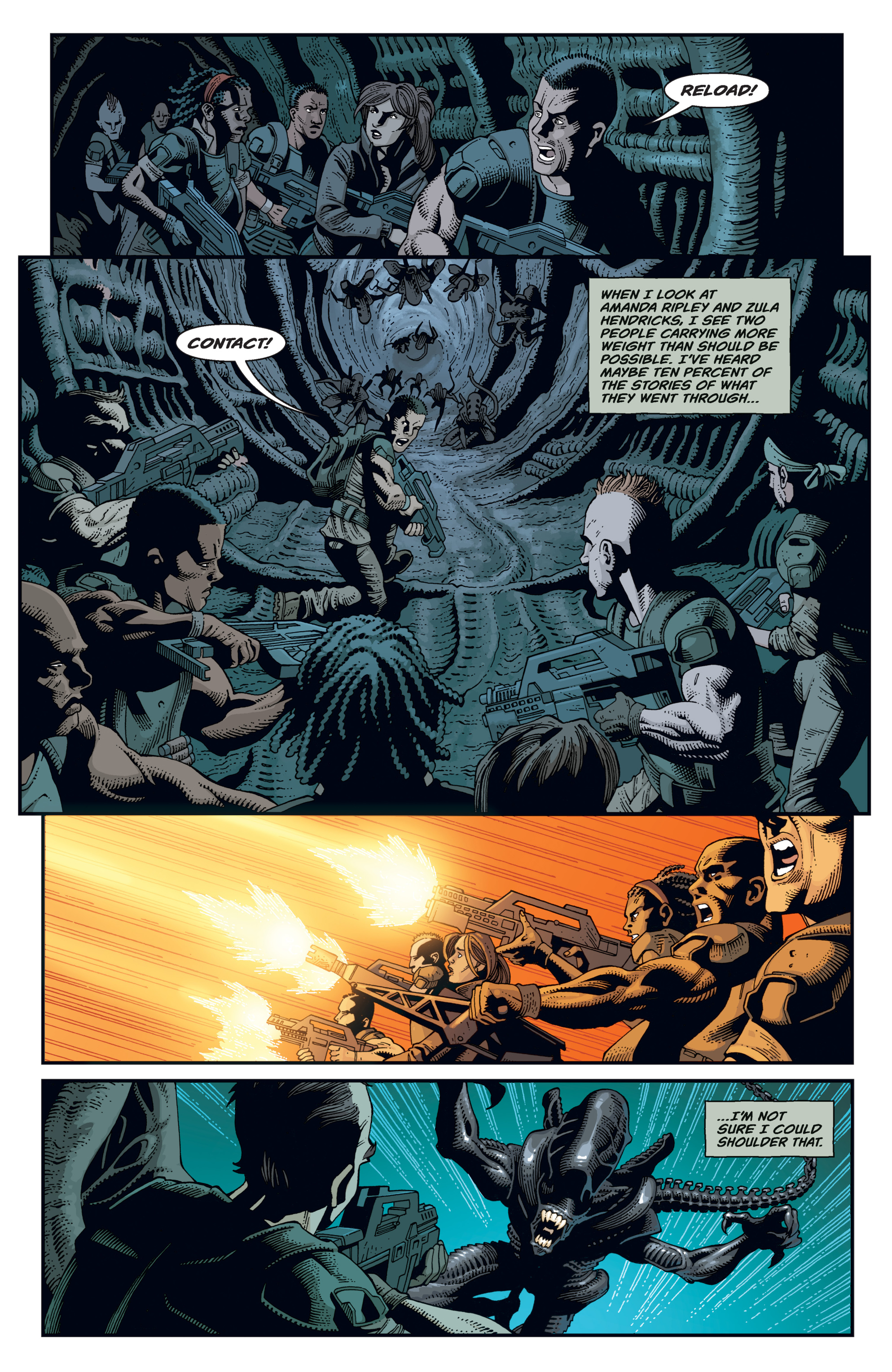 Read online Aliens: Rescue comic -  Issue # _TPB - 77