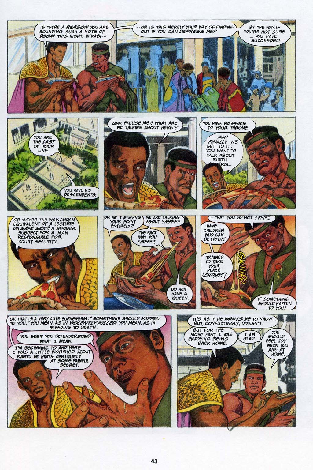 Black Panther: Panther's Prey issue 1 - Page 44