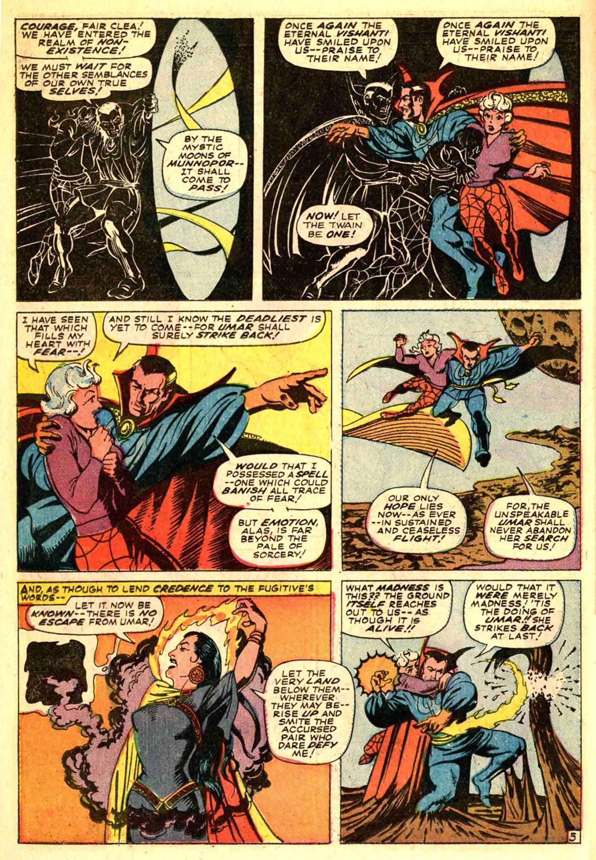 Read online Marvel Masterworks: Doctor Strange comic -  Issue # TPB 2 - 139