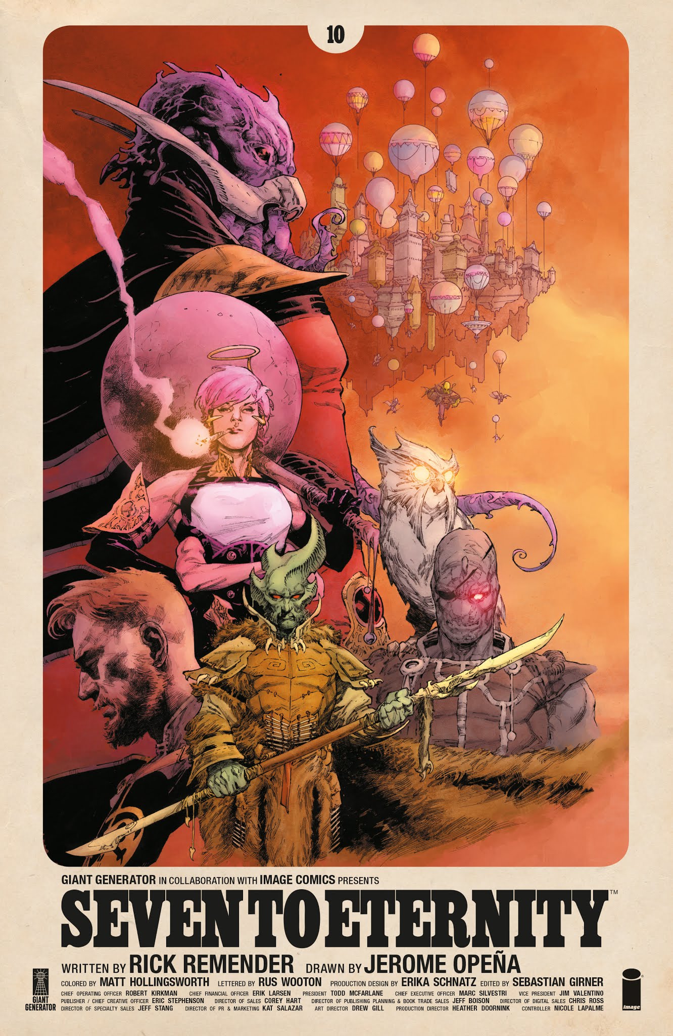 Read online Seven To Eternity comic -  Issue #10 - 1