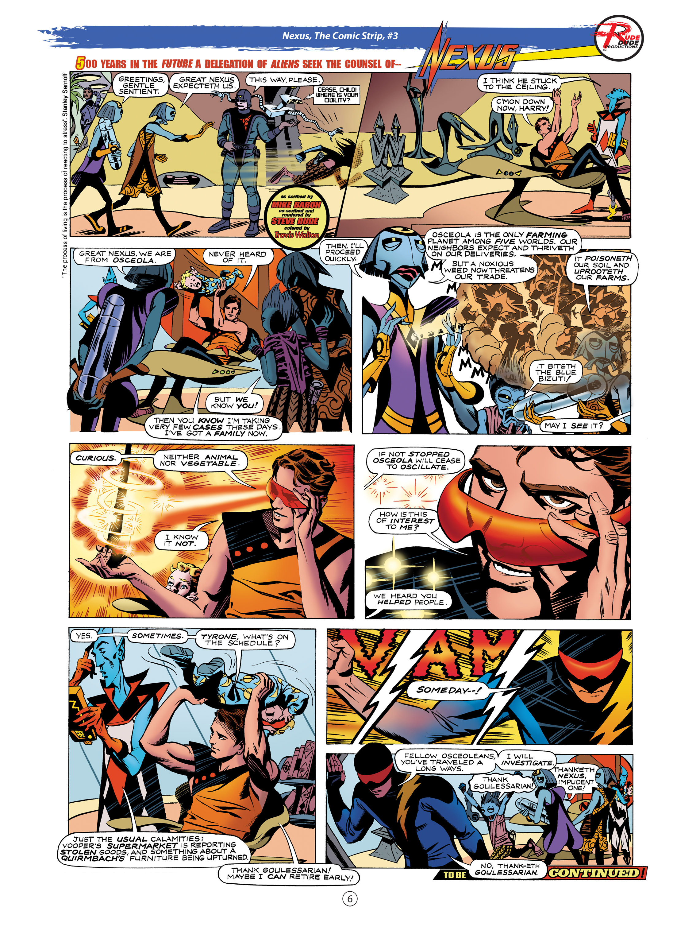 Read online Nexus: The Comic Strip comic -  Issue #1 - 8