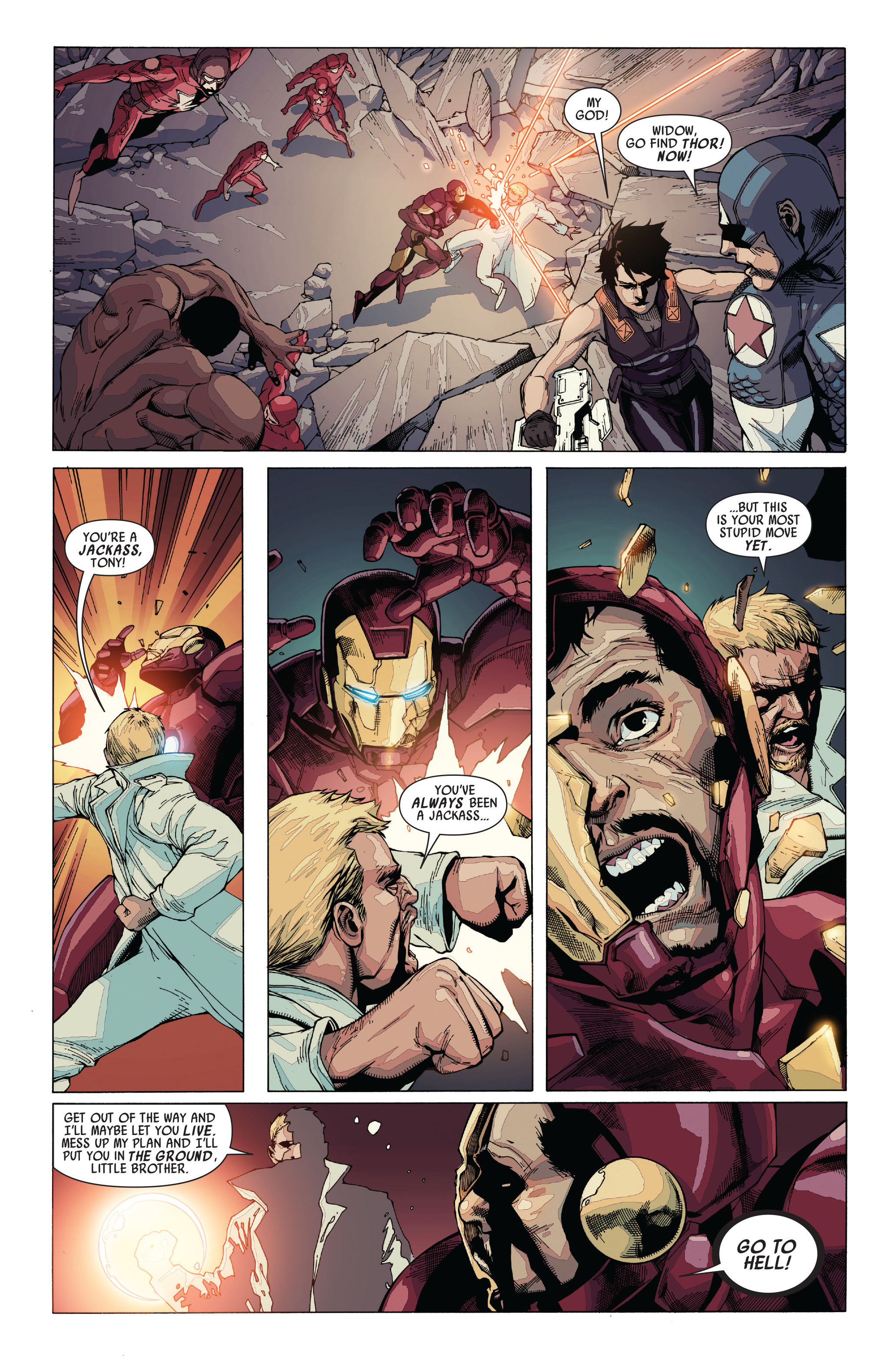 Read online Ultimate Avengers vs. New Ultimates comic -  Issue #6 - 11
