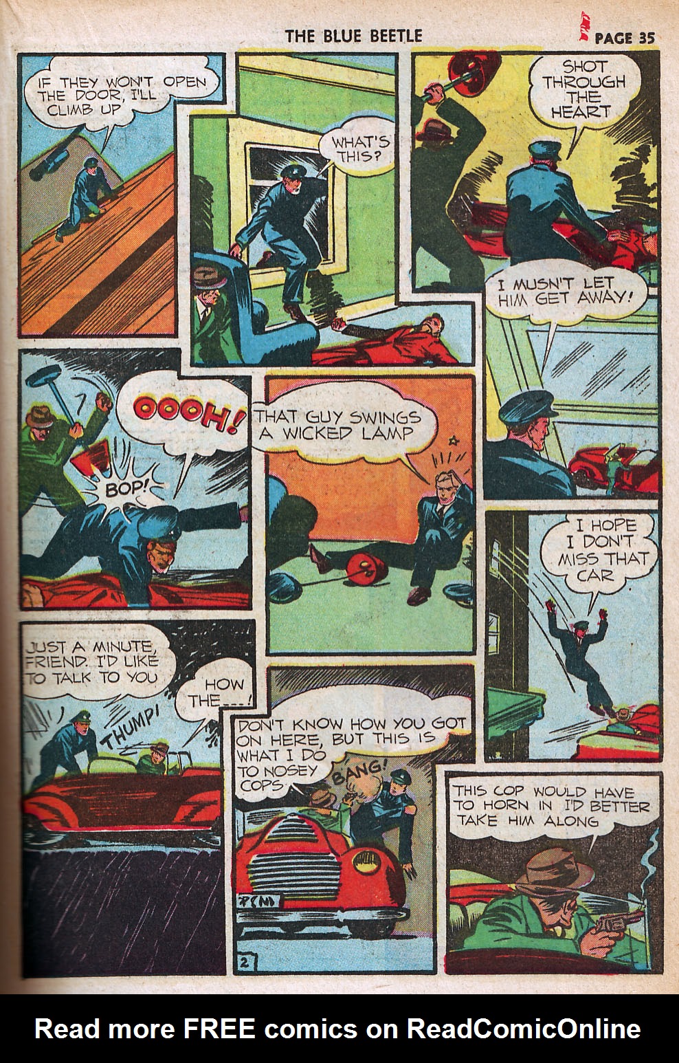 Read online The Blue Beetle comic -  Issue #11 - 37