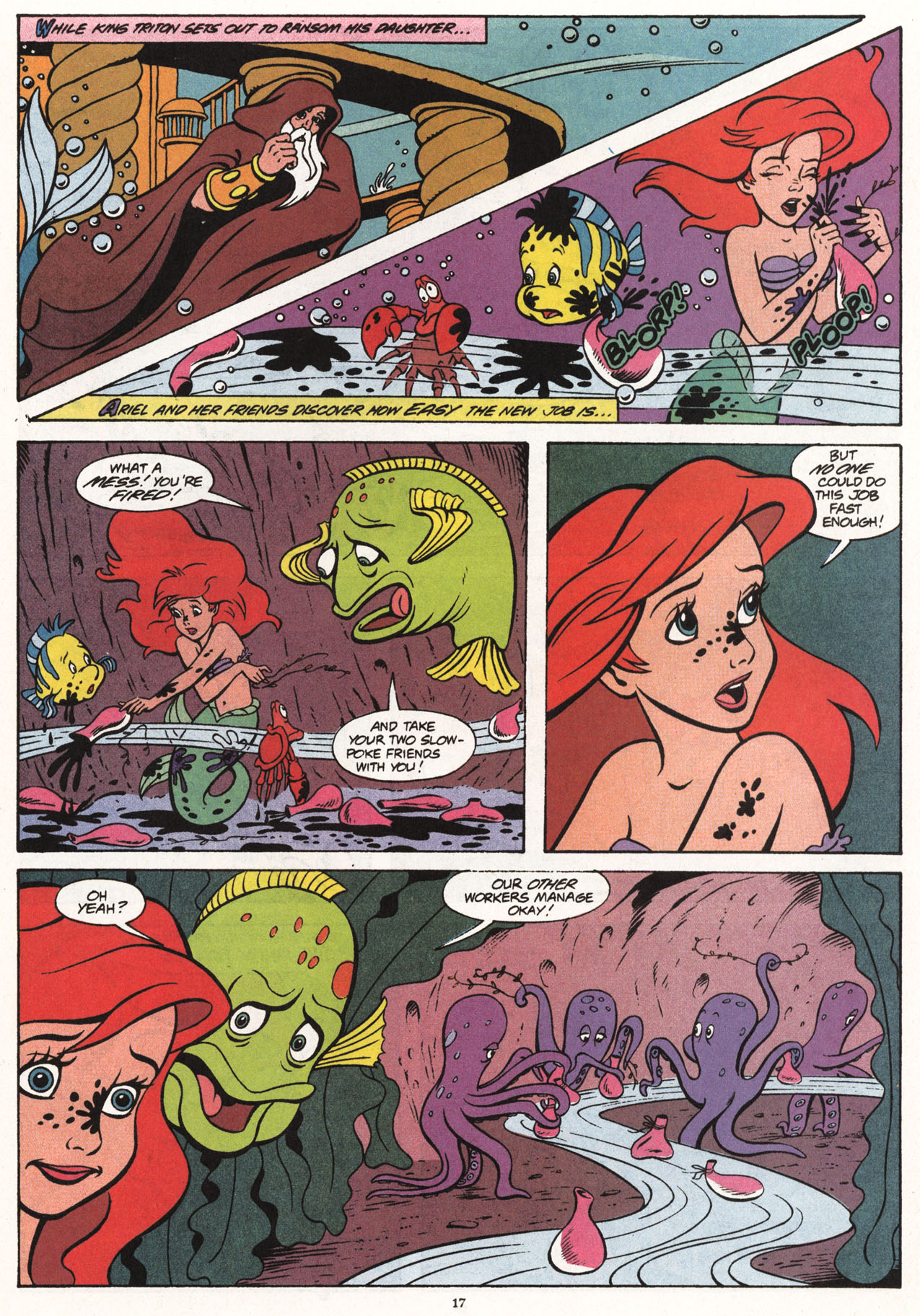 Read online Disney's The Little Mermaid comic -  Issue #1 - 19